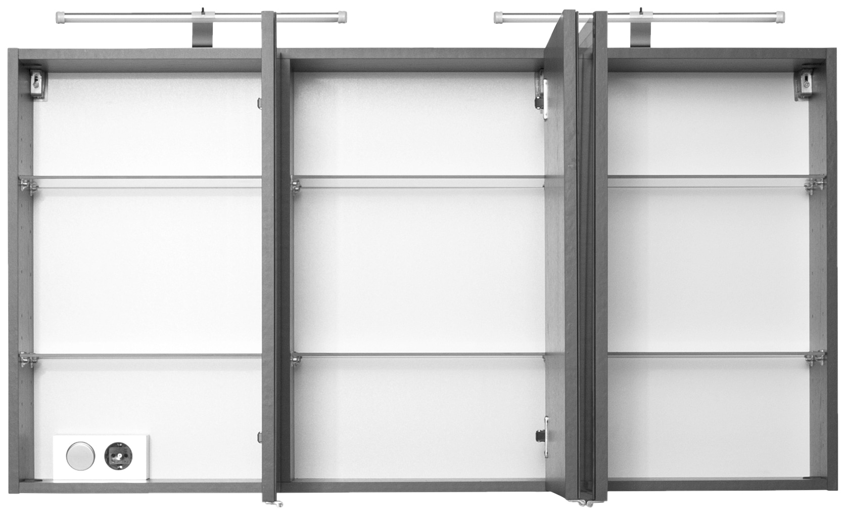 HELD MÖBEL Spiegelschrank »Florida«, Breite 120 cm, mit Spiegeltüren und  Türendämpfern bestellen | BAUR