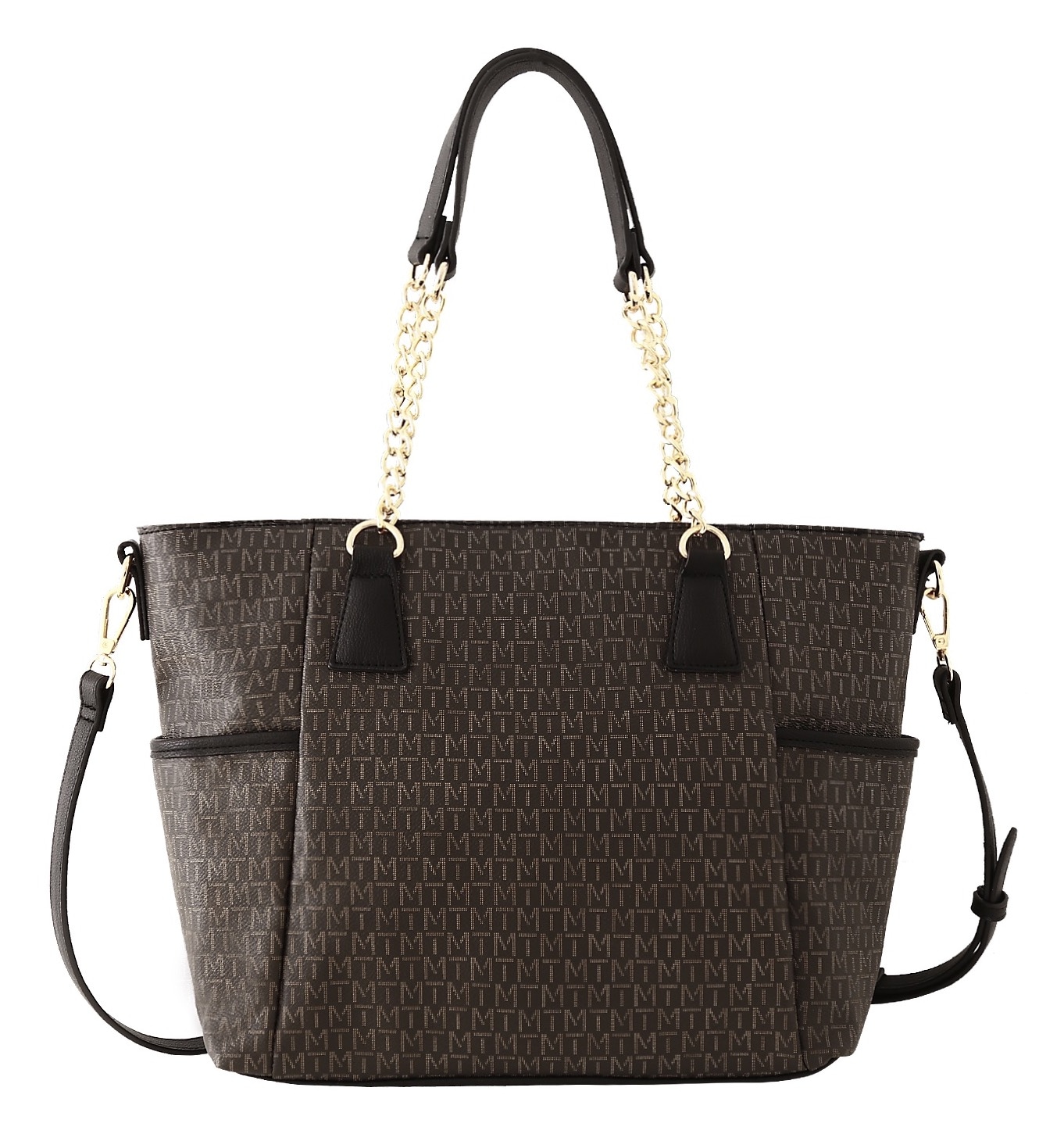 MARCO TOZZI Henkeltasche, Damen Umhängetasche, Shopper, Schultertasche mit Logoschriftzug