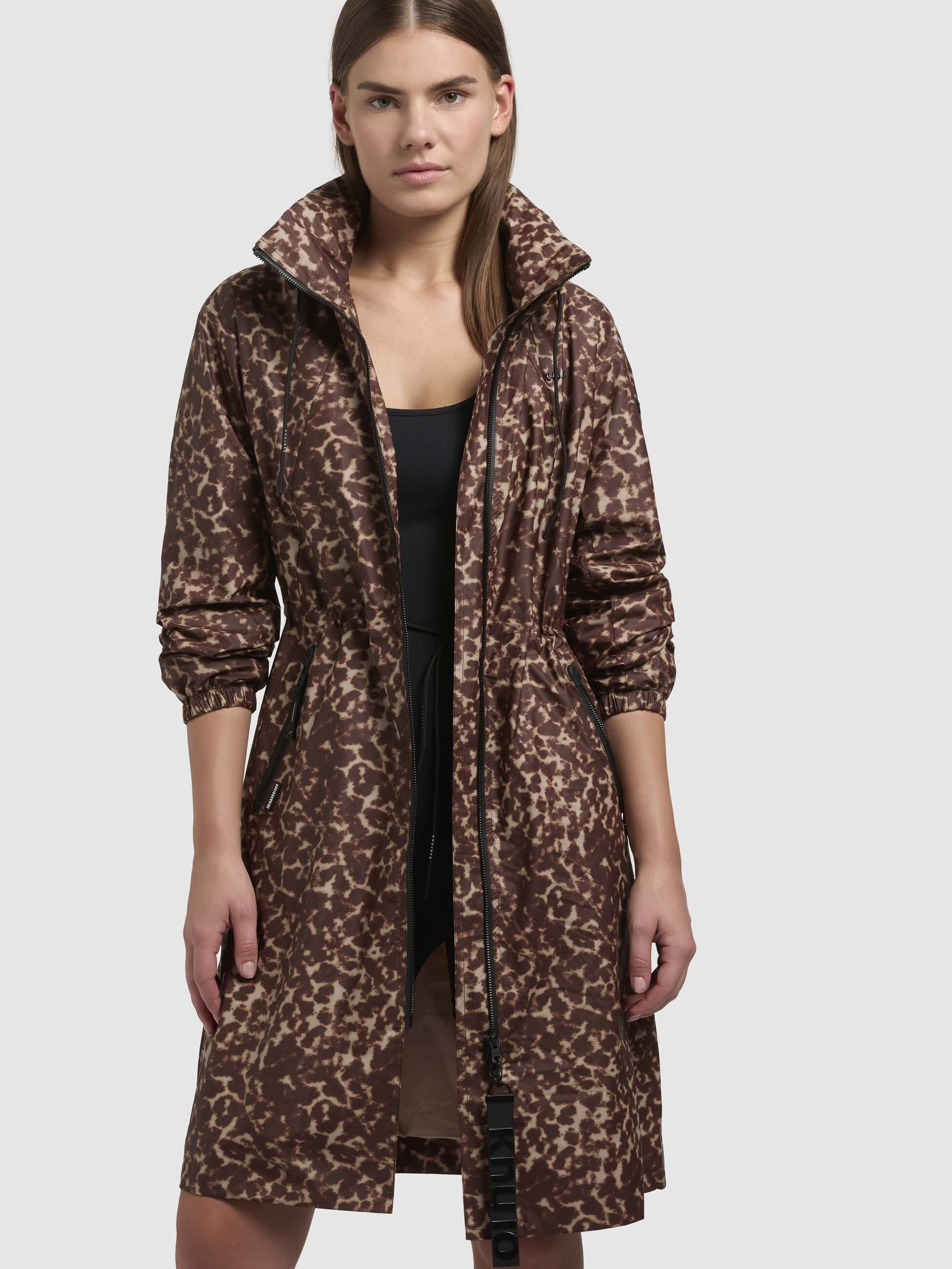 khujo Kurzmantel »ERTHE LEO PRINT«