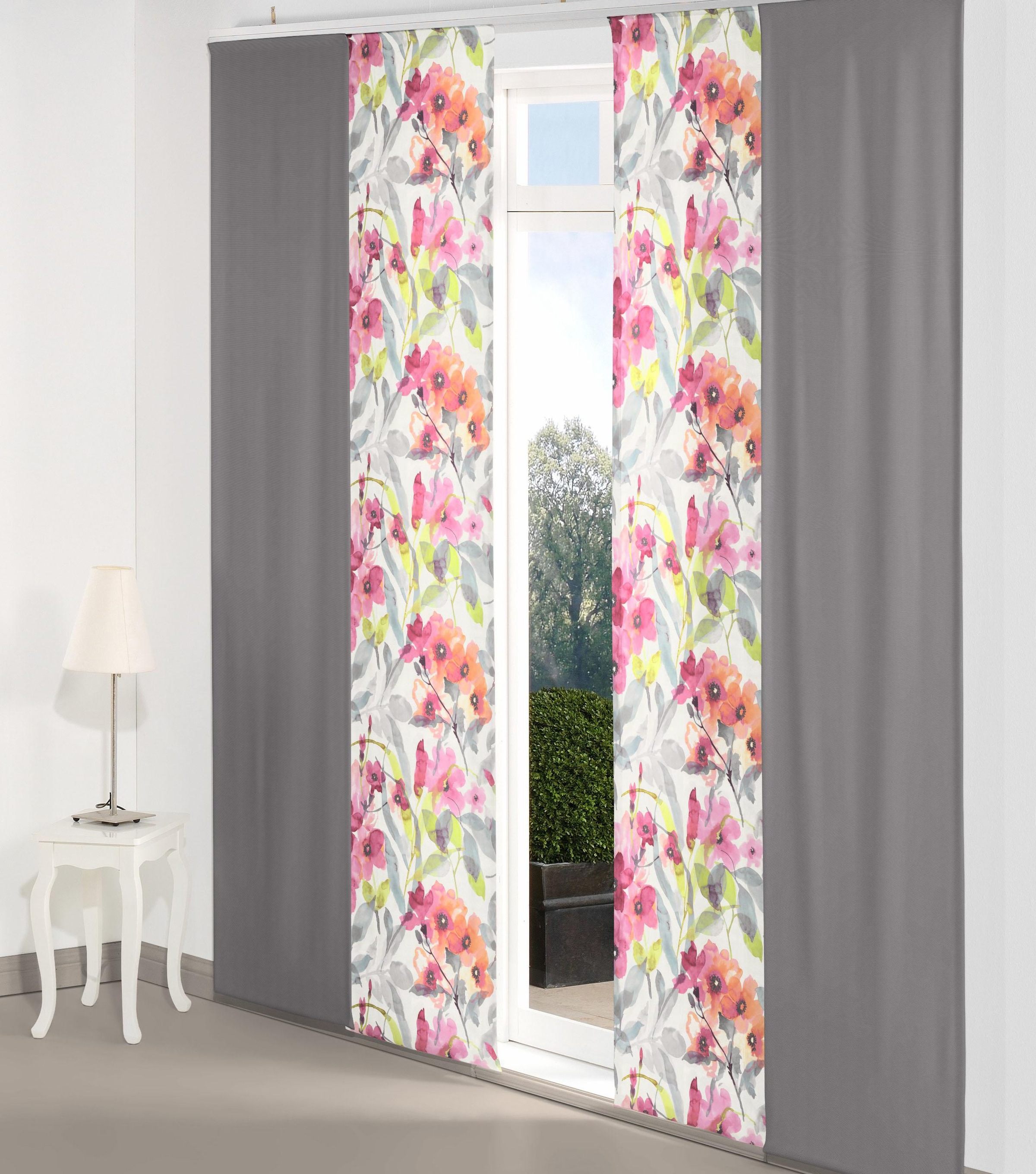 Wirth Schiebegardine "Vignola" Paneelwagen 1 Stk. tlg. günstig online kaufen