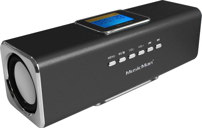 Portable-Lautsprecher »MusicMan MA Display Soundstation«, (1 St.)