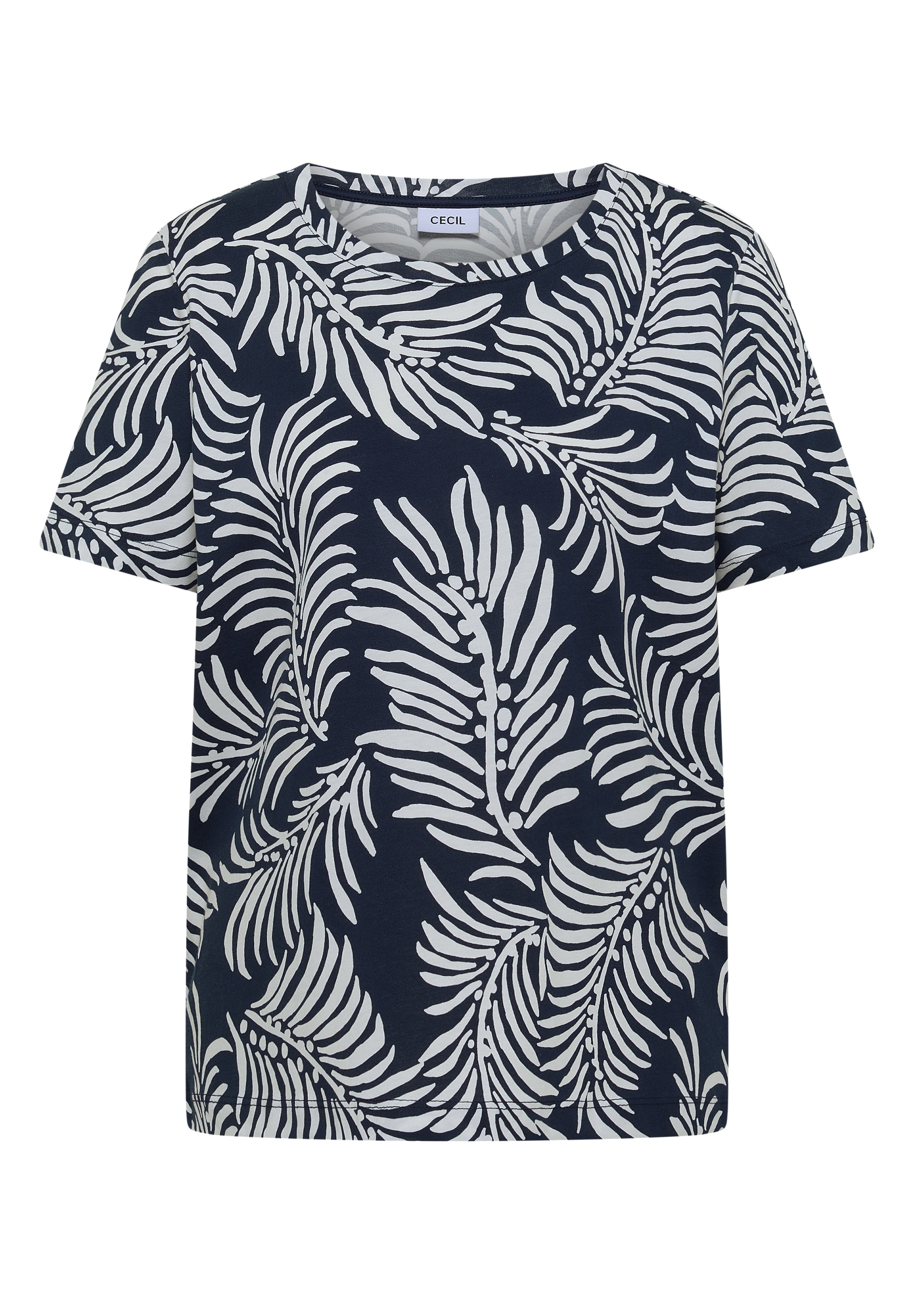 Cecil T-Shirt mit allover Print