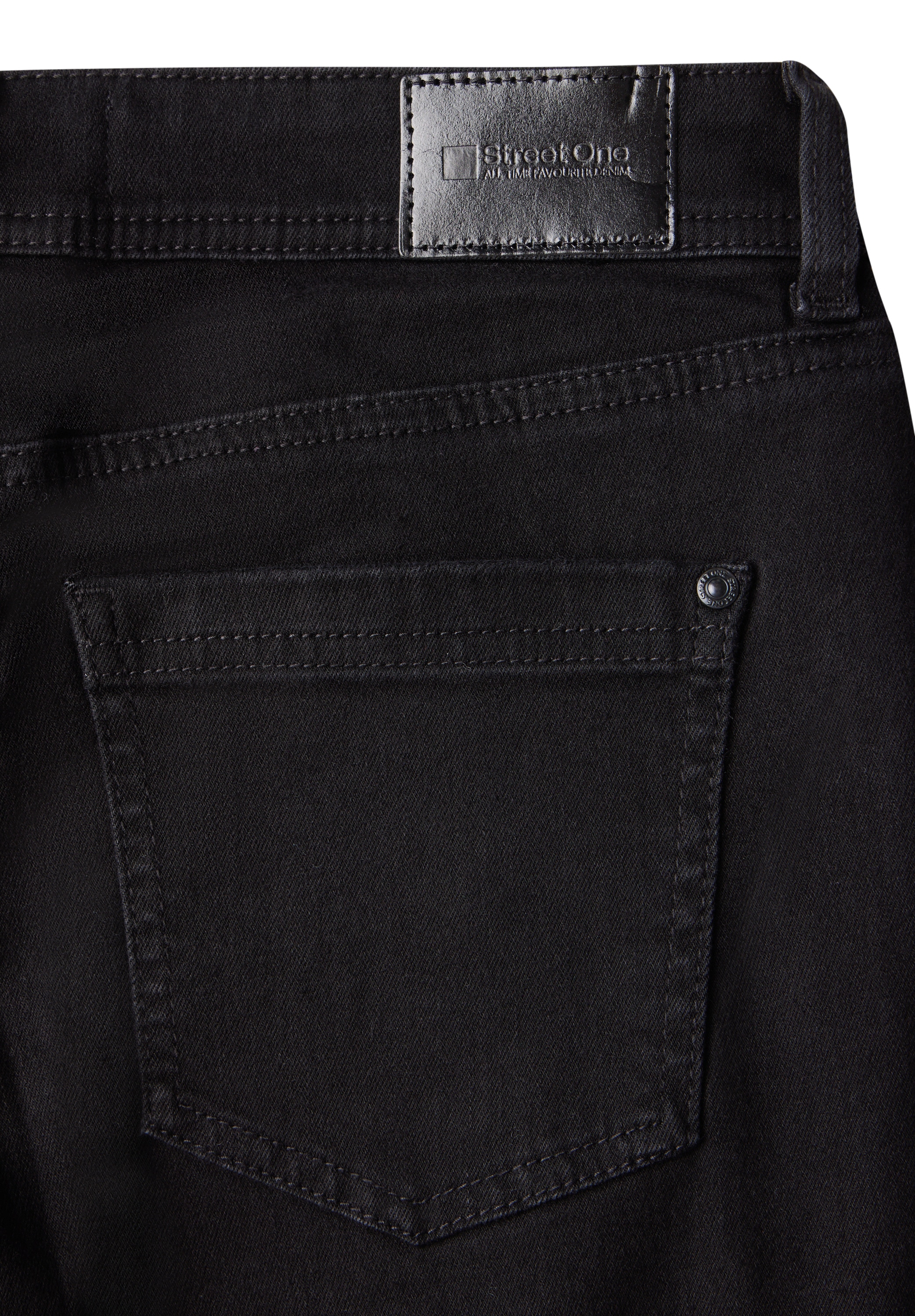 STREET ONE Comfort-fit-Jeans, Middle Waist