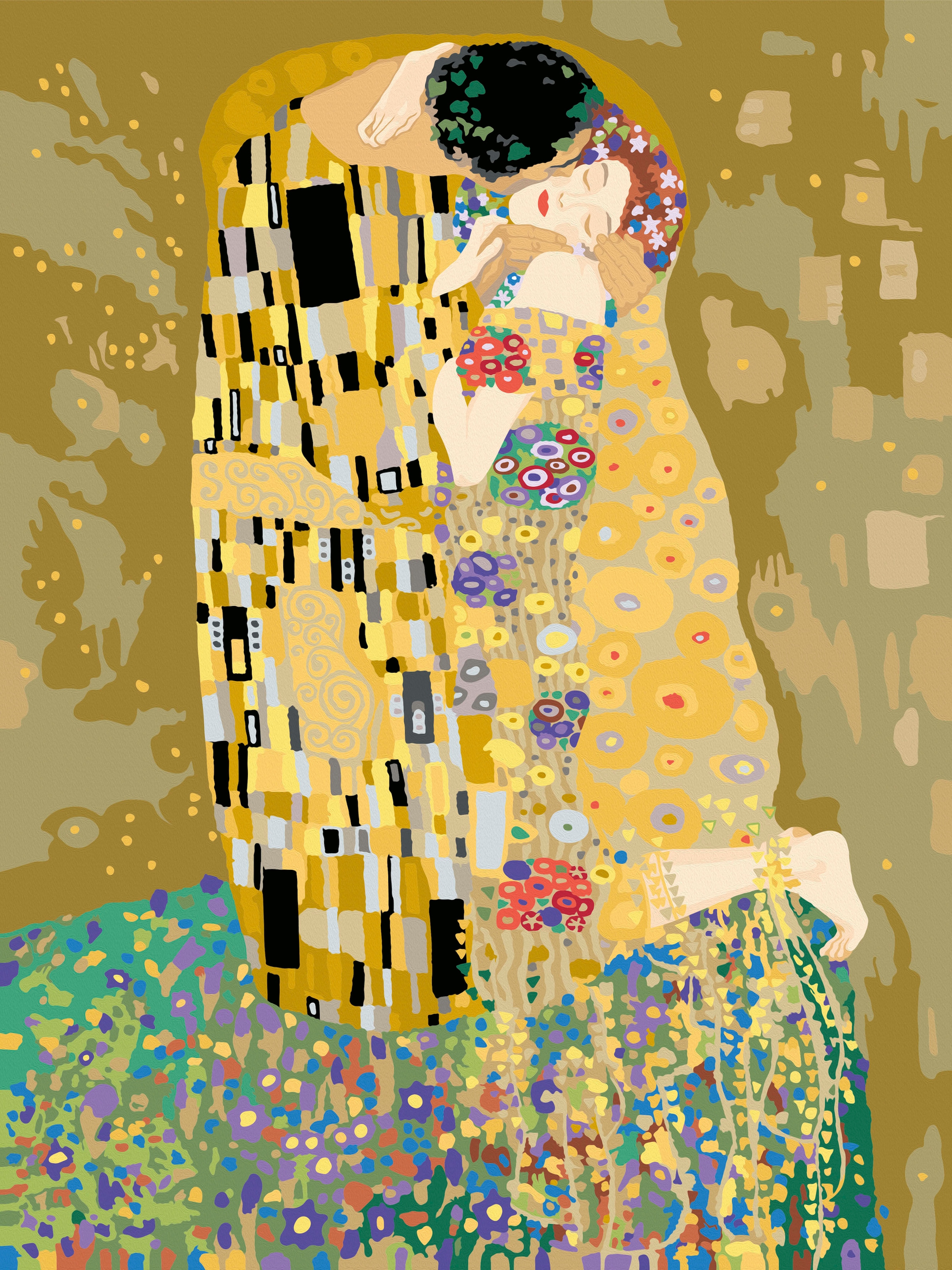 Ravensburger Malen nach Zahlen »CreArt, ART Collection, The Kiss (Klimt)«