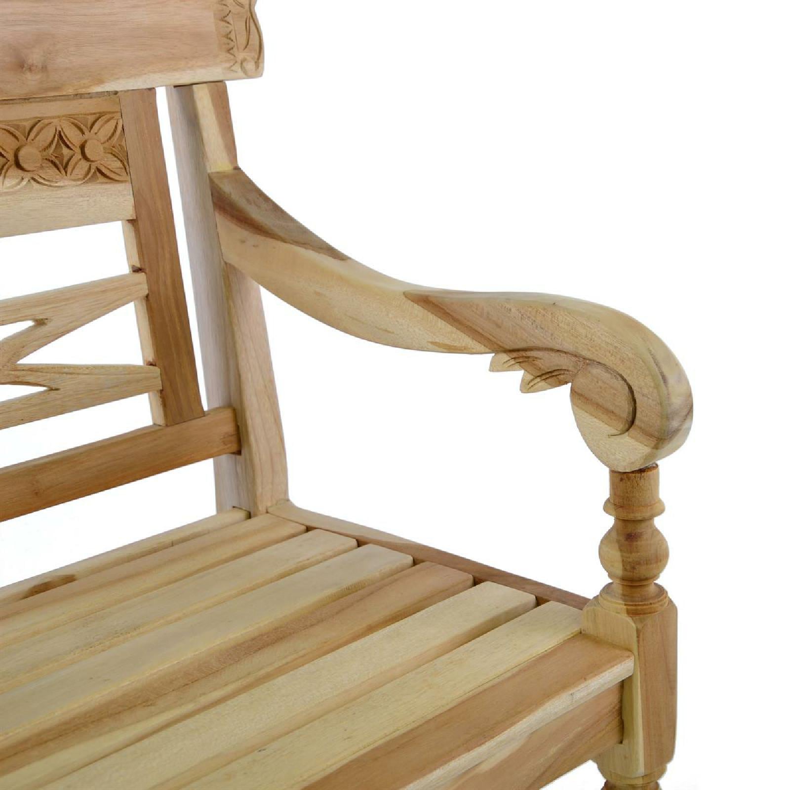 VCM Gartenstuhl »Kindersitzbank Antik Gartenbank Kinder Teak Holz«