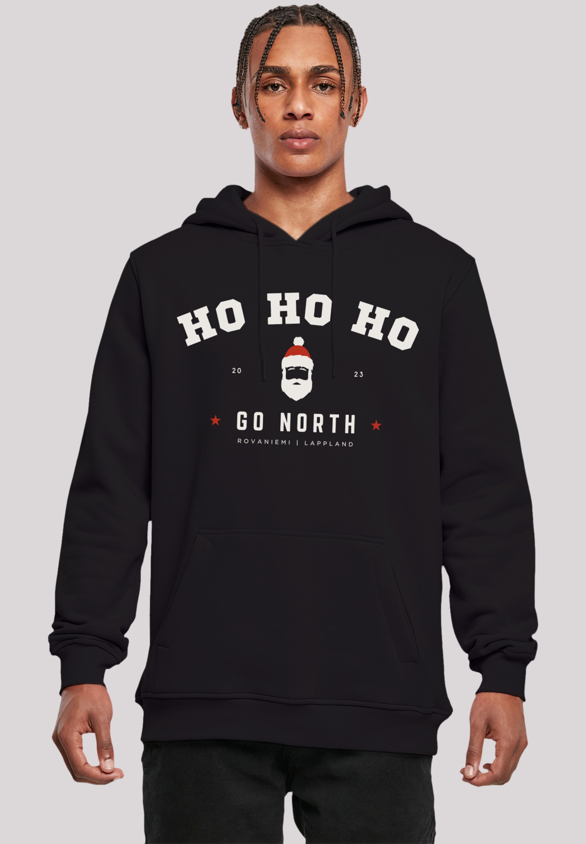 F4NT4STIC Kapuzenpullover »Ho Ho Ho Santa Claus Weihnachten«, Weihnachten,  Geschenk, Logo ▷ bestellen | BAUR | Hoodies