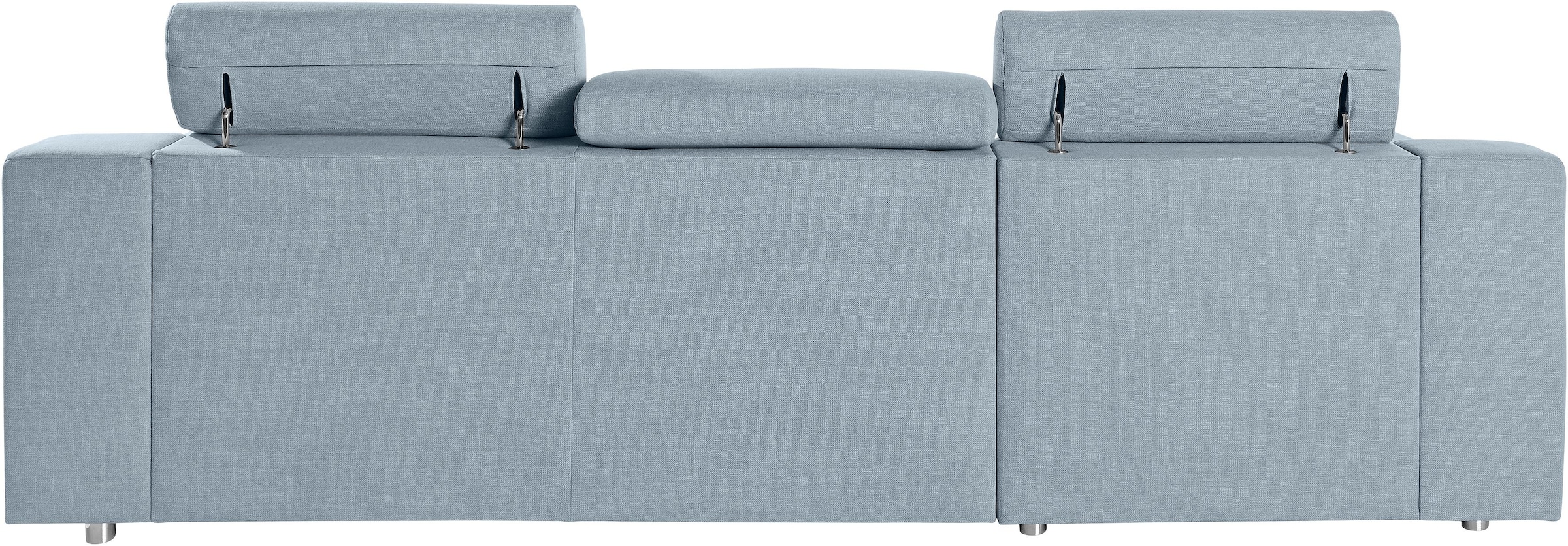 sit&more Ecksofa »Top Andiamo L-Form«, wahlweise mit Bettfunktion, inklusive Kopfteilverstellung