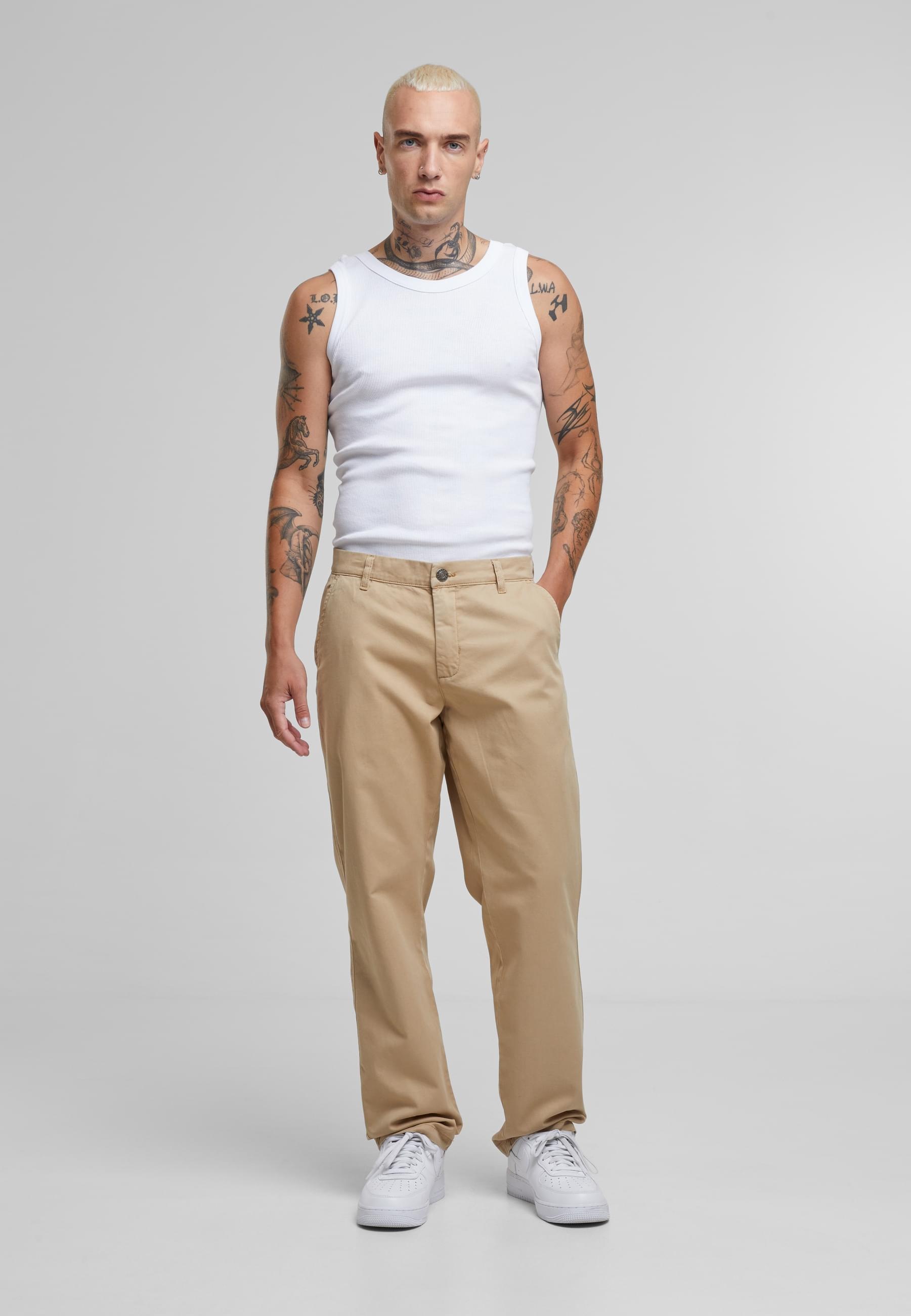 URBAN CLASSICS Chinos »Urban Classics Basic Chino«, (1 tlg.)