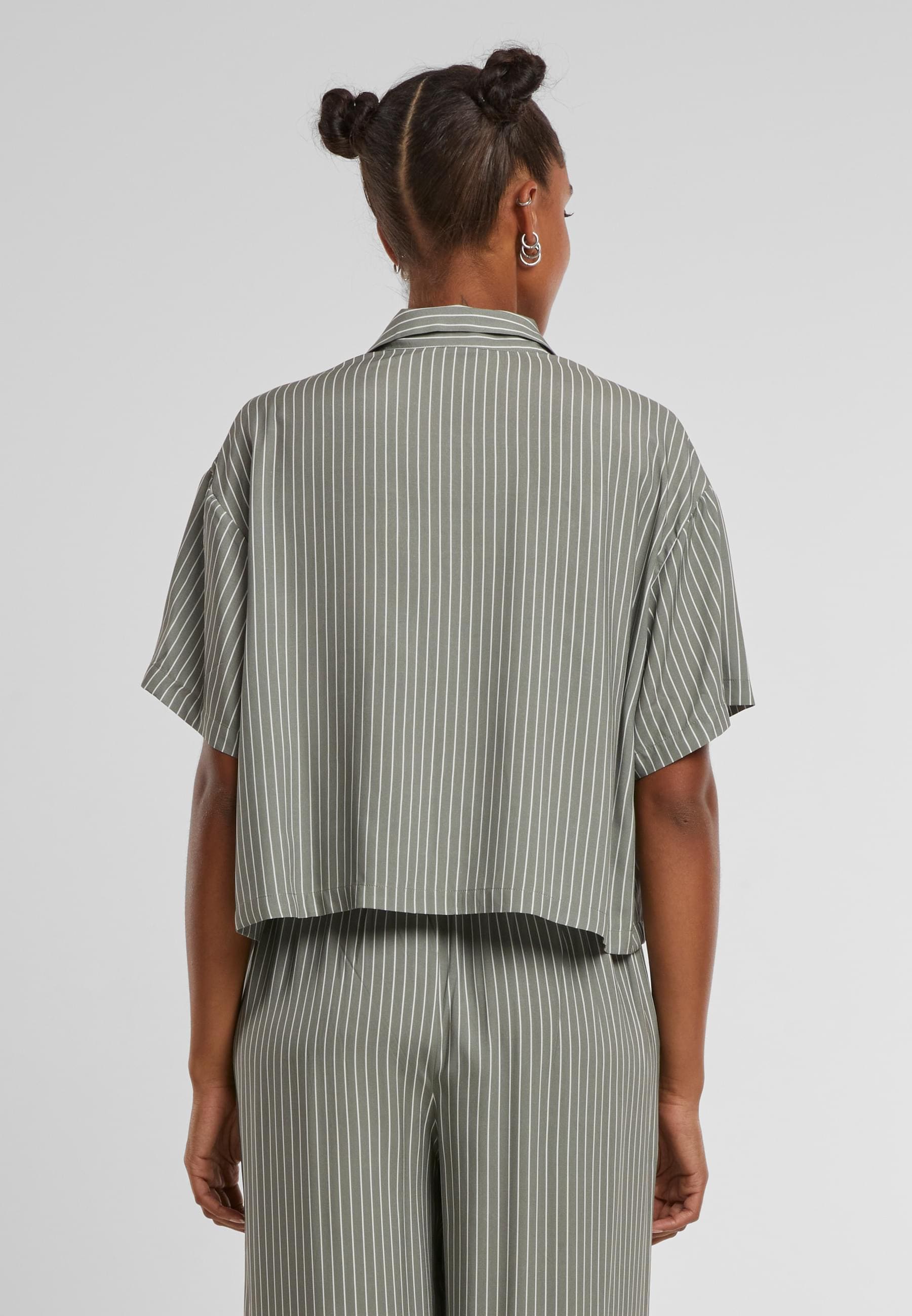 URBAN CLASSICS T-Shirt »Urban Classics Damen Ladies Resort Shirt«, (1 tlg.)