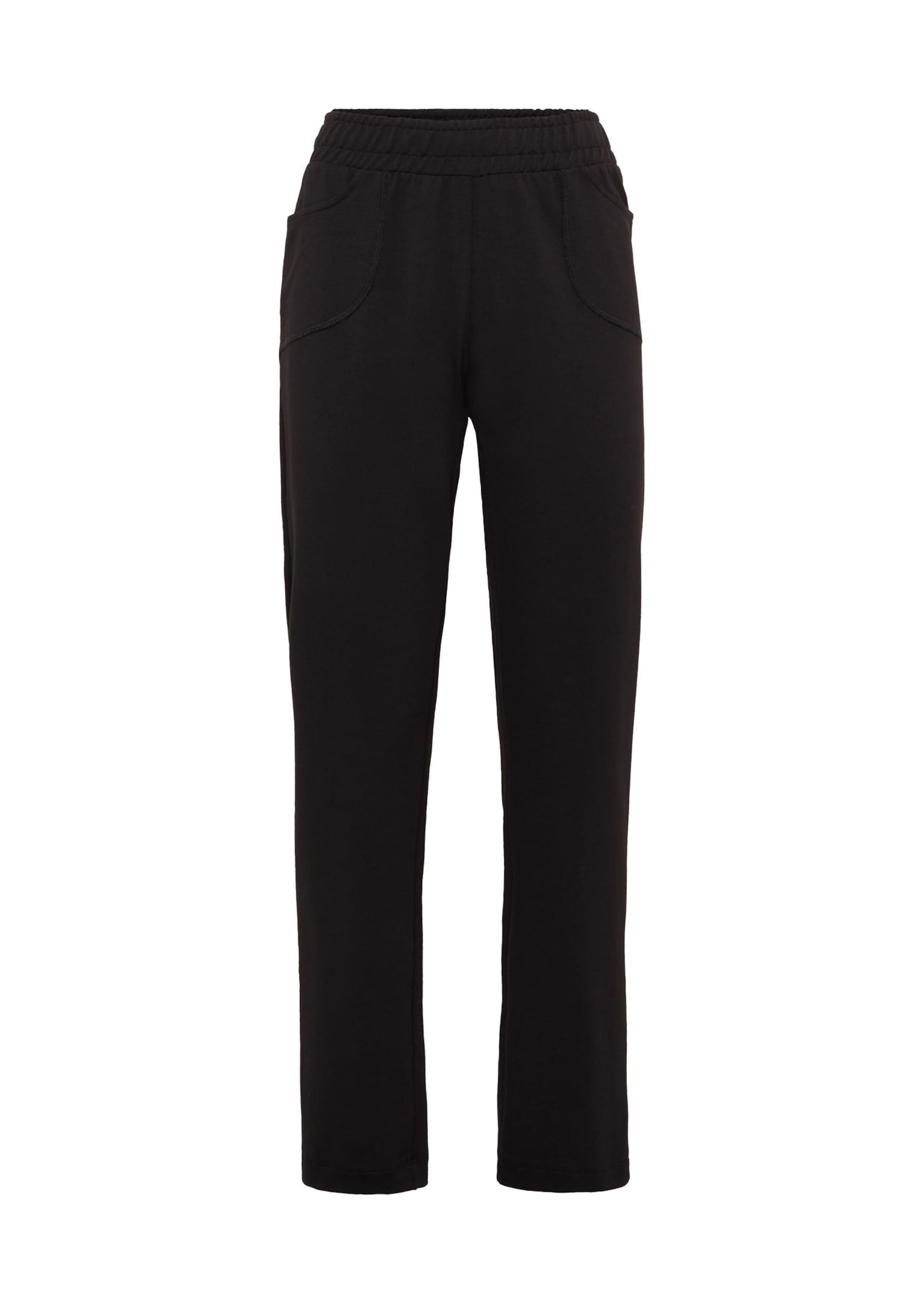 GOLDNER Stoffhose "Sportive Loungehose, elastischer Bund" Breiter Schlupfbund