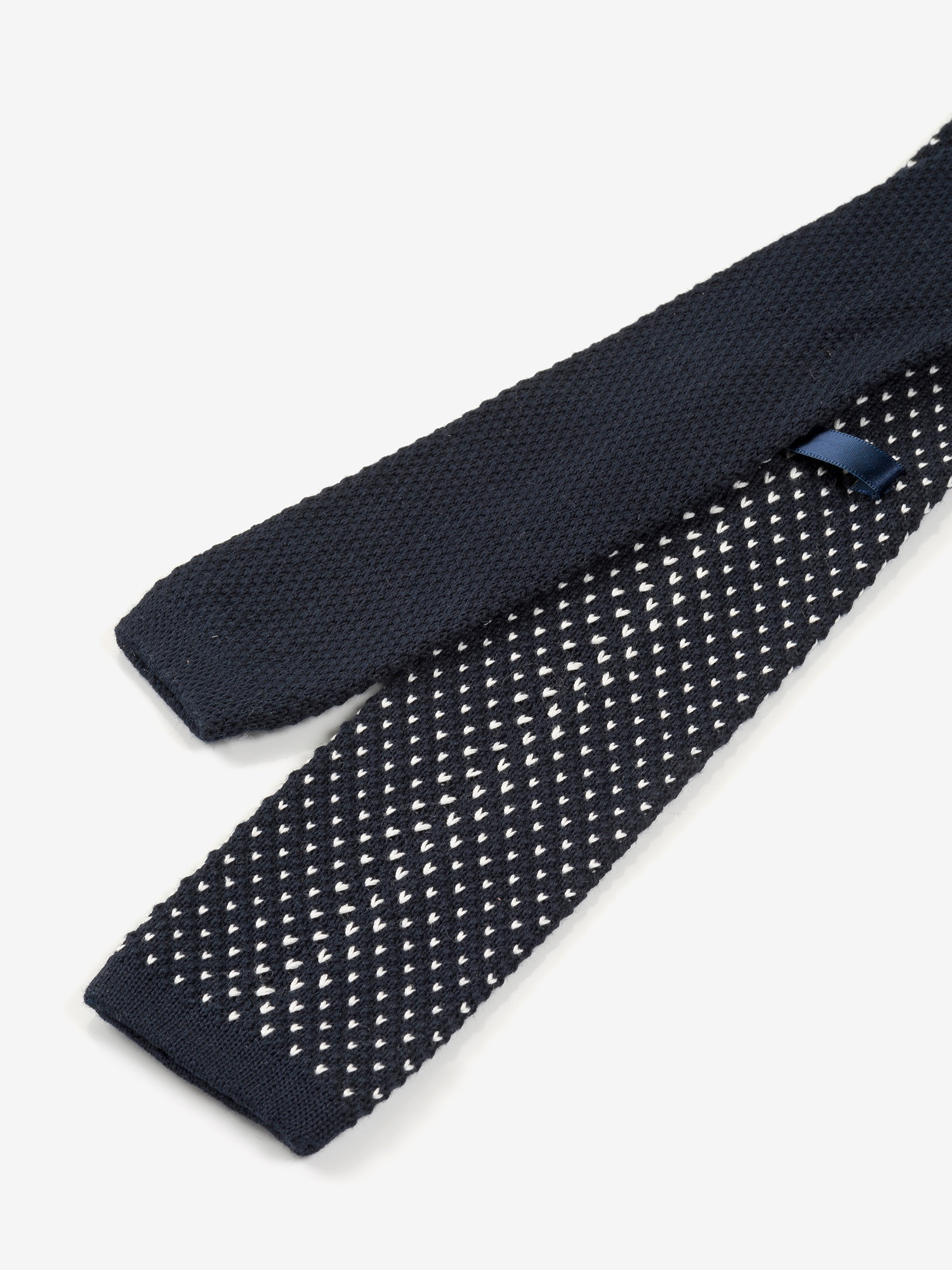 Cinque Krawatte, (1 St.), mit feinem Hahnentrittstrickmuster