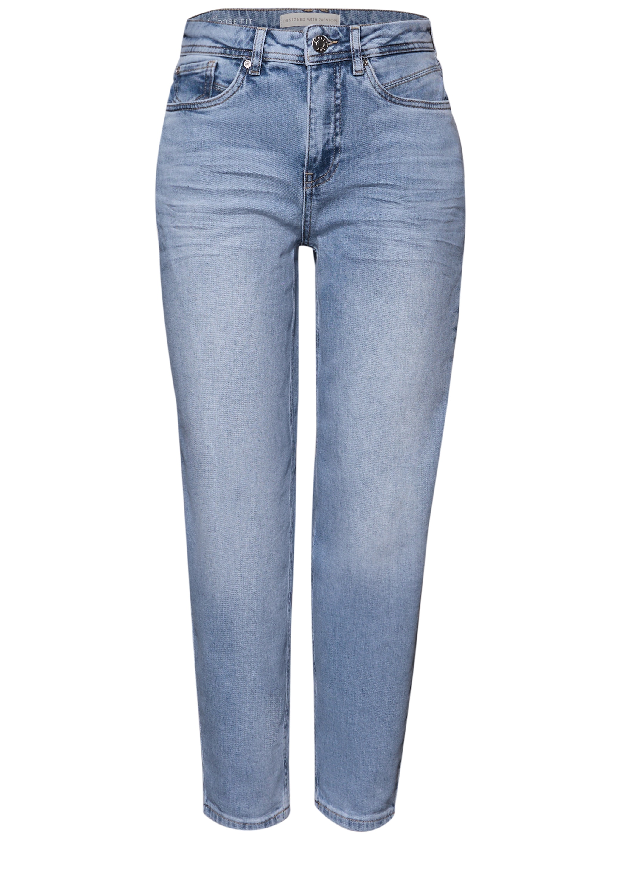 STREET ONE Comfort-fit-Jeans aus Baumwolle mit Stretchanteil
