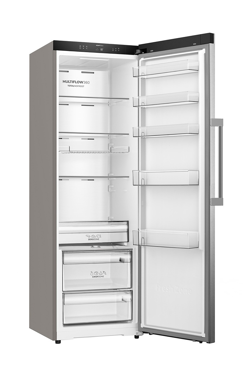 GORENJE Kühlschrank »RN618E6X6WF« 185,6 cm hoch 59,5 cm breit KitchenFit passt sich nahtlos deiner Küche an