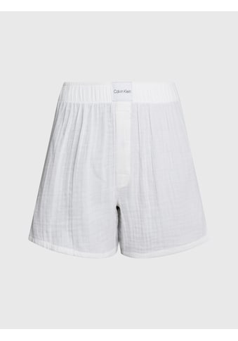 Pyjamashorts »BOXER SLIM«, mit Markenlabel auf dem Bund