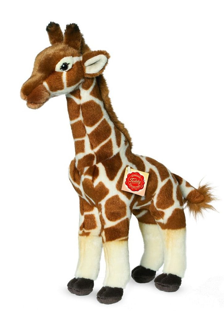 Kuscheltier »Giraffe stehend, 38 cm«, zum Teil aus recyceltem Material