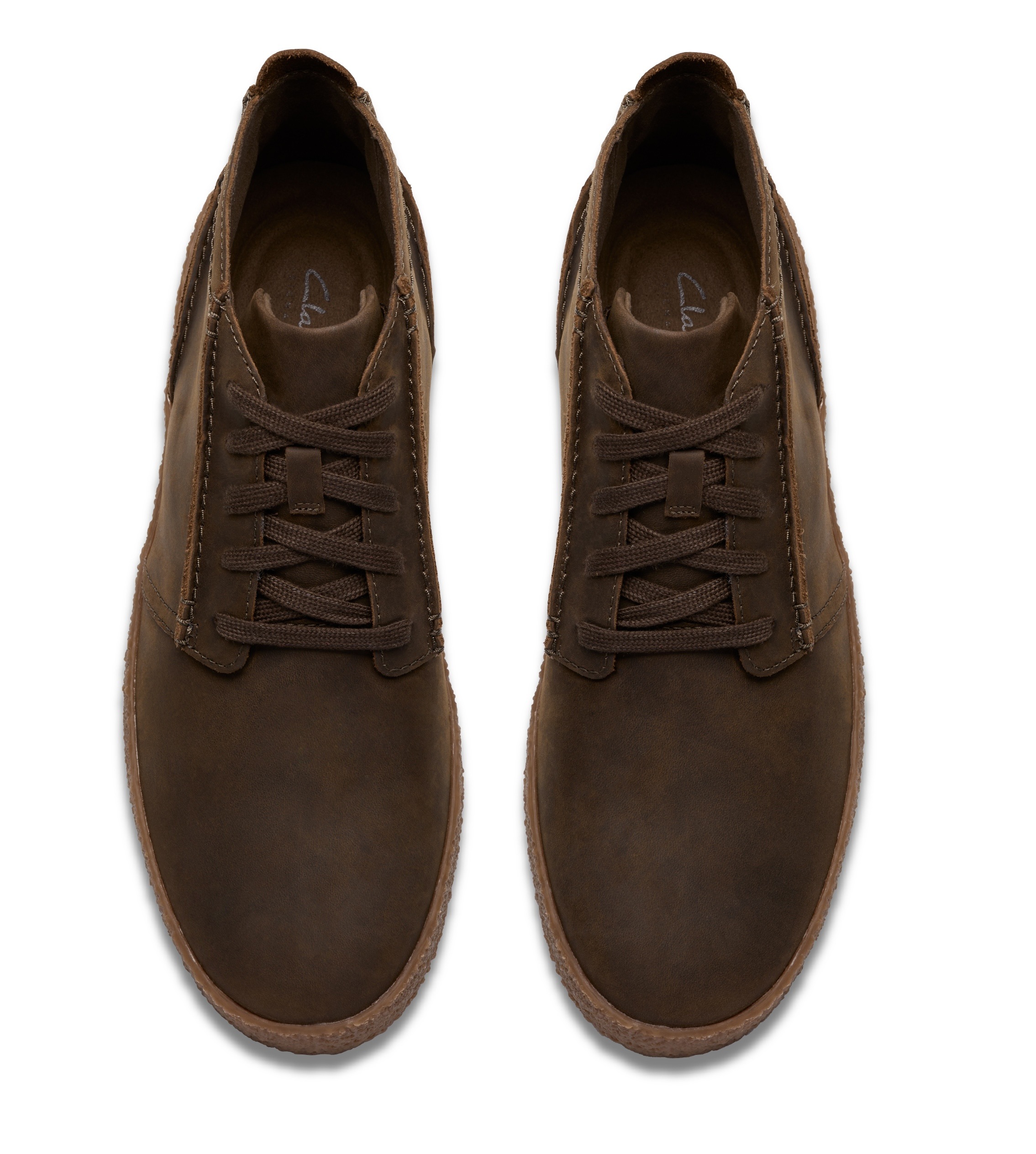 Clarks Schnürboots »Streethill Hi«, Desert Boots, High Top Sneaker mit Wechselfußbett