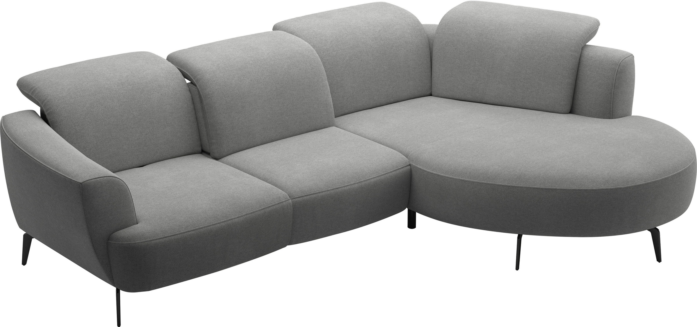 sit&more Ecksofa »Zoe«, ink.Sitztiefenverstellung, wahlweise mit Kopfteilverstellung