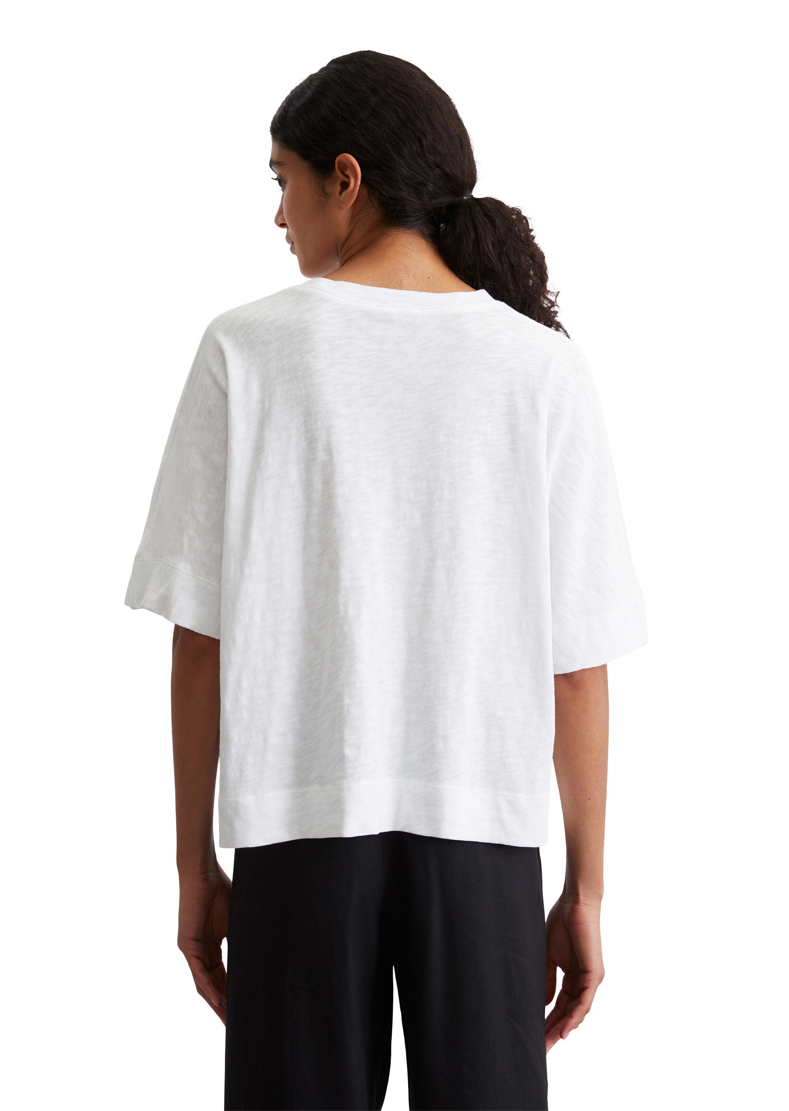 Marc O'Polo T-Shirt »mit gewebter Brusttasche«