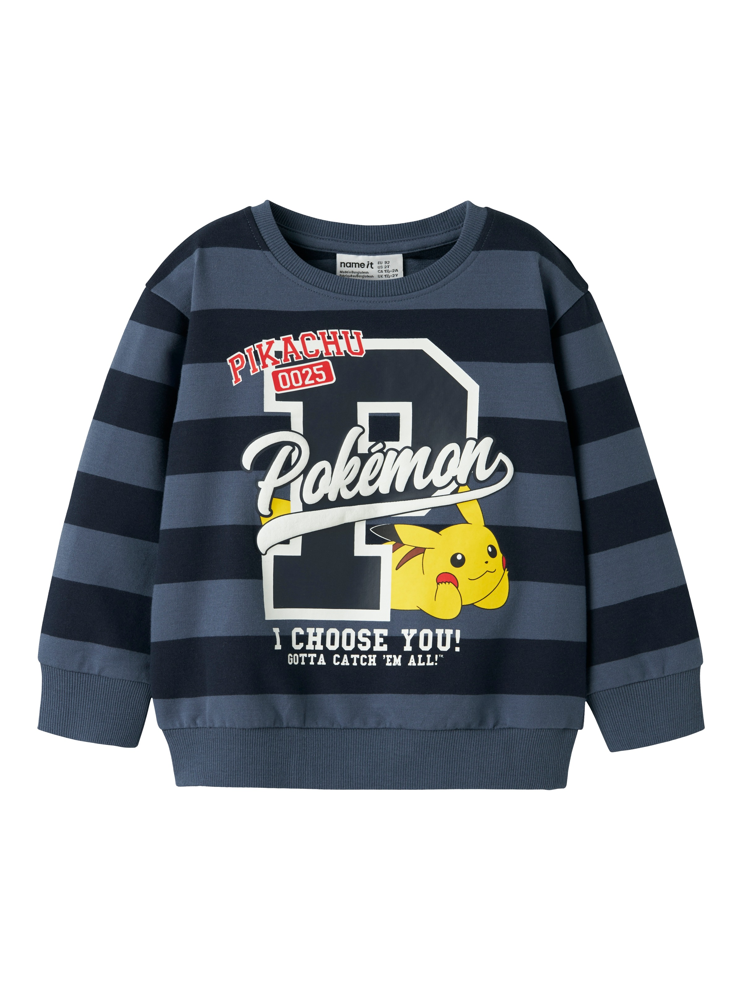 Name It Sweatshirt "NMMJOSEF POKEMON NREG SWEAT UNB SKY", Baumwollmischung, regular fit