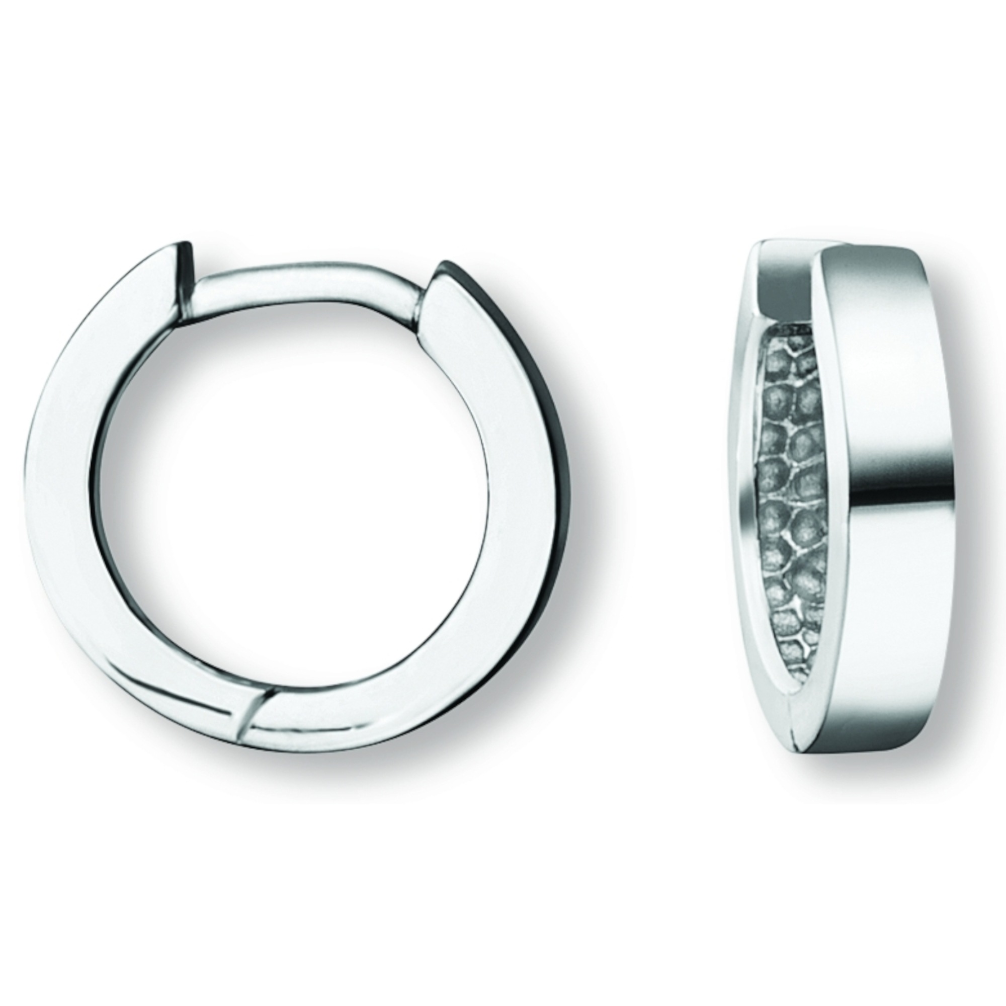 Paar Creolen ONE ELEMENT "Ohrringe Creolen aus 925 Silber Ø 11,5 x 2,6 mm", silber, Ohrringe, Damen, Damen, Silber 925 (Sterlingsilber), Fein gearbeitet – angenehm zu tragen und vielseitig kombinierbar