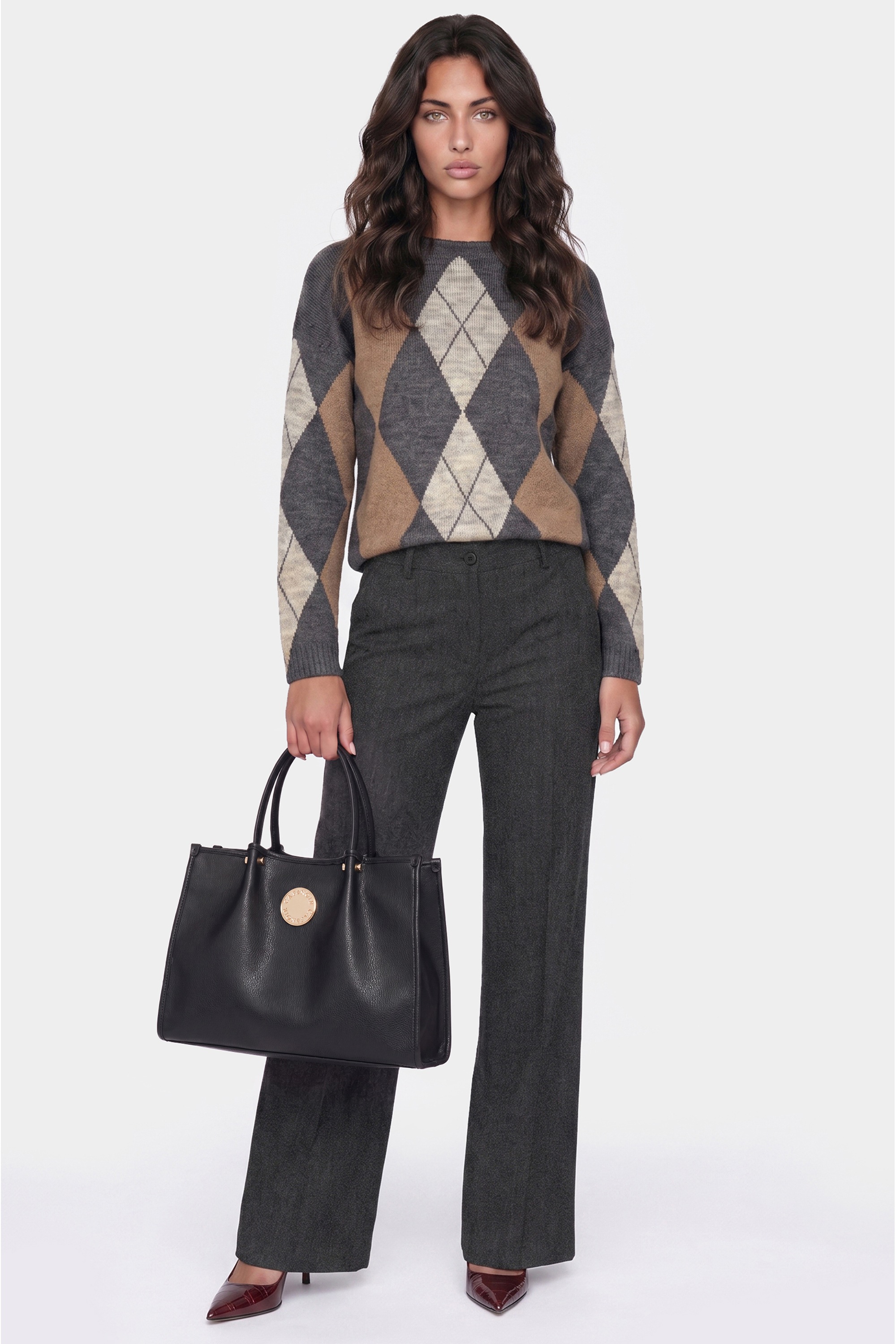 CAFèNoir Tragetasche »TOTE BAG C3JV0090 Damen« Tragetasche Damen, Shopper, Einkaufstasche, Fashion, Lifestyle, Sale