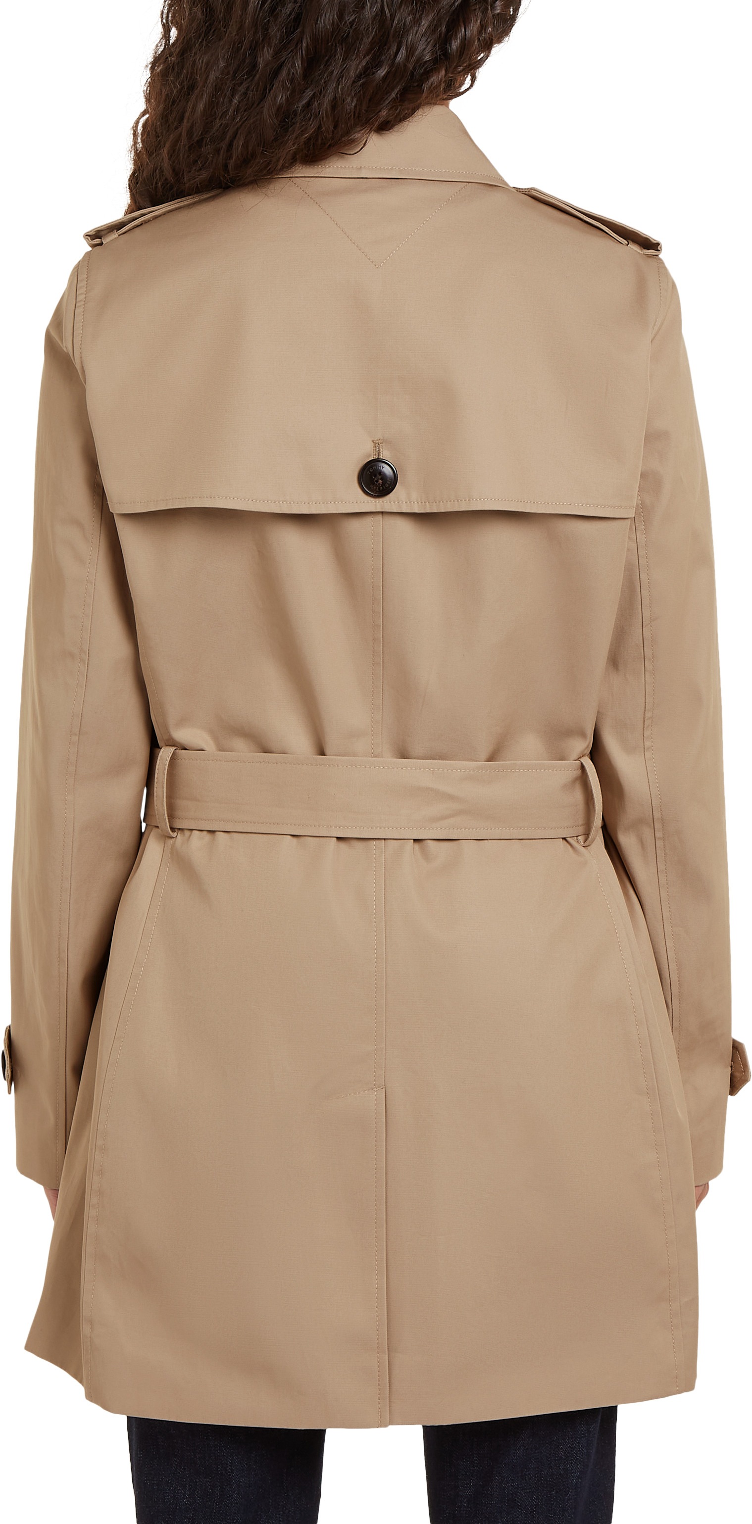 Tommy Hilfiger Langjacke "HERITAGE SINGLE BREASTED TRENCH" mit den typische günstig online kaufen