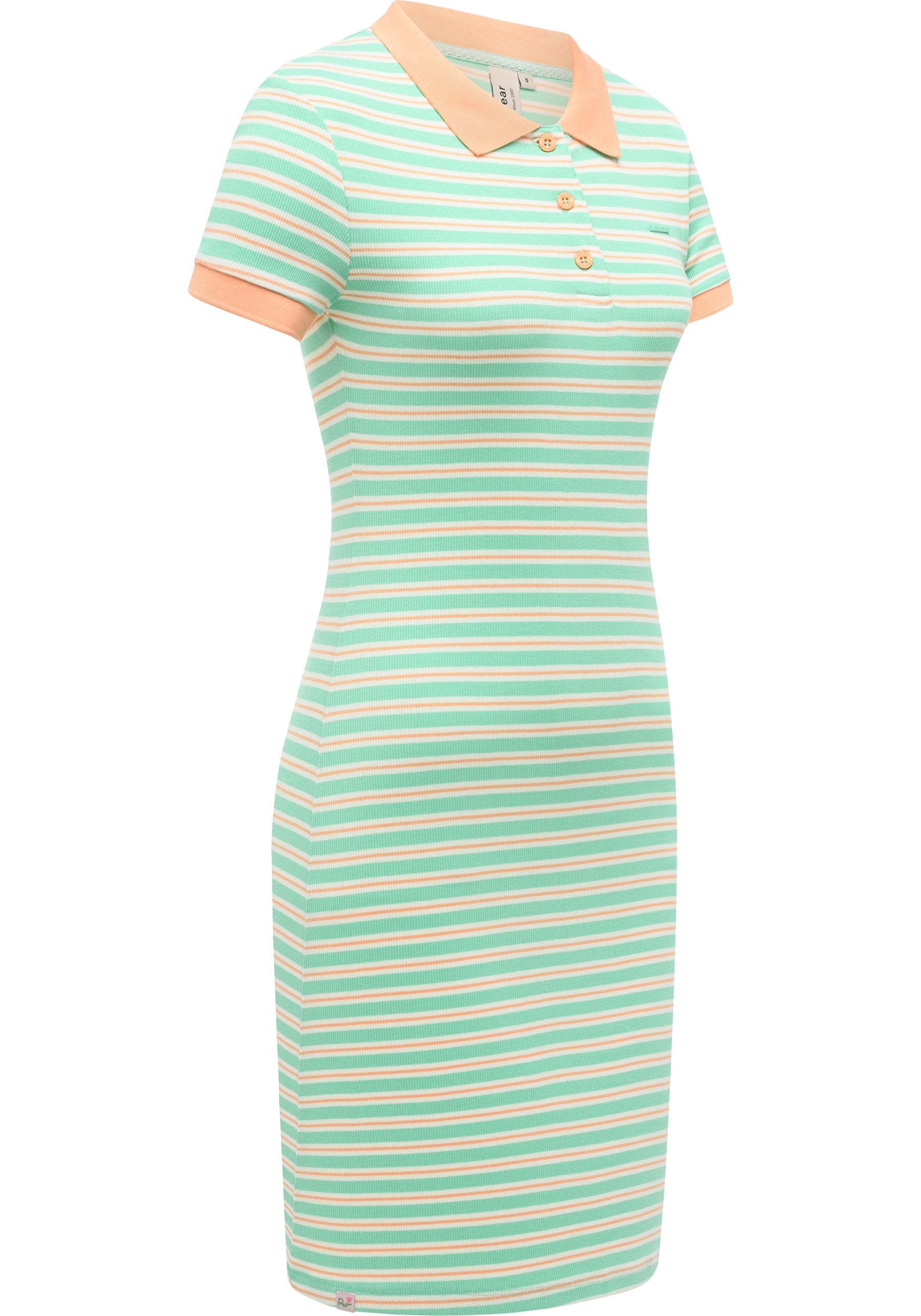 Ragwear A-Linien-Kleid "Colaro Stripes Dress YOUMODO" Ohne Taschen Gestreif günstig online kaufen