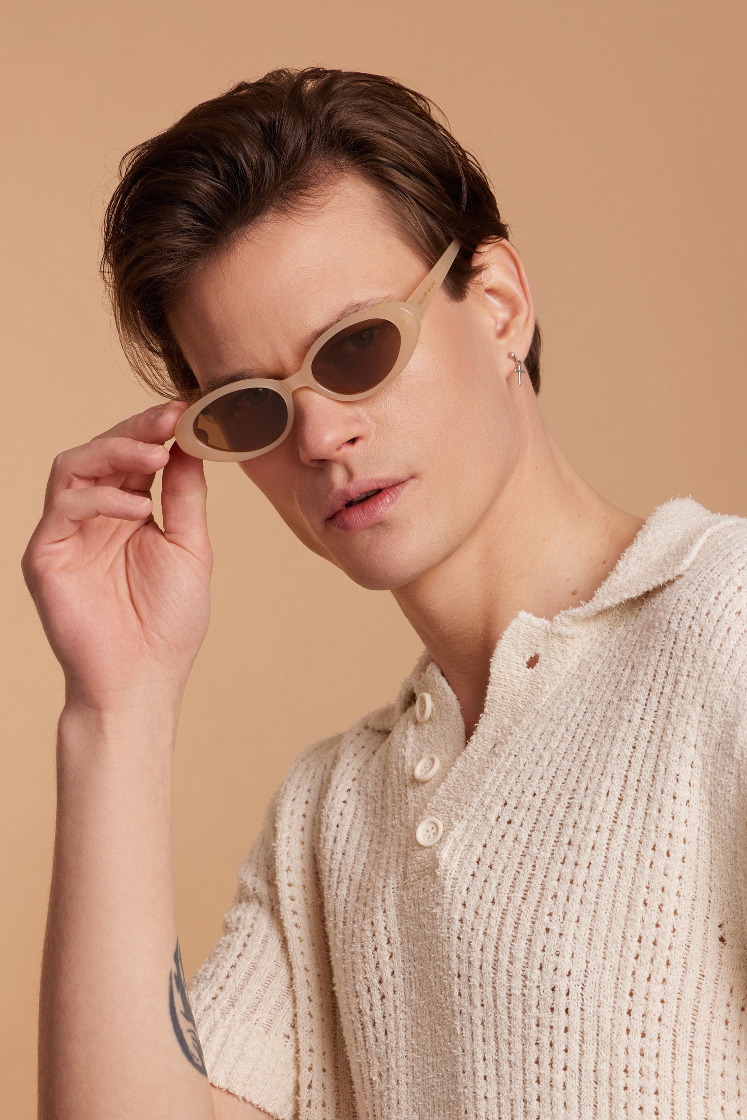 PHILIPP BLANC Sonnenbrille »PA02-03« Glass 0.74MM Polarized Lens UV400，CAT3.0