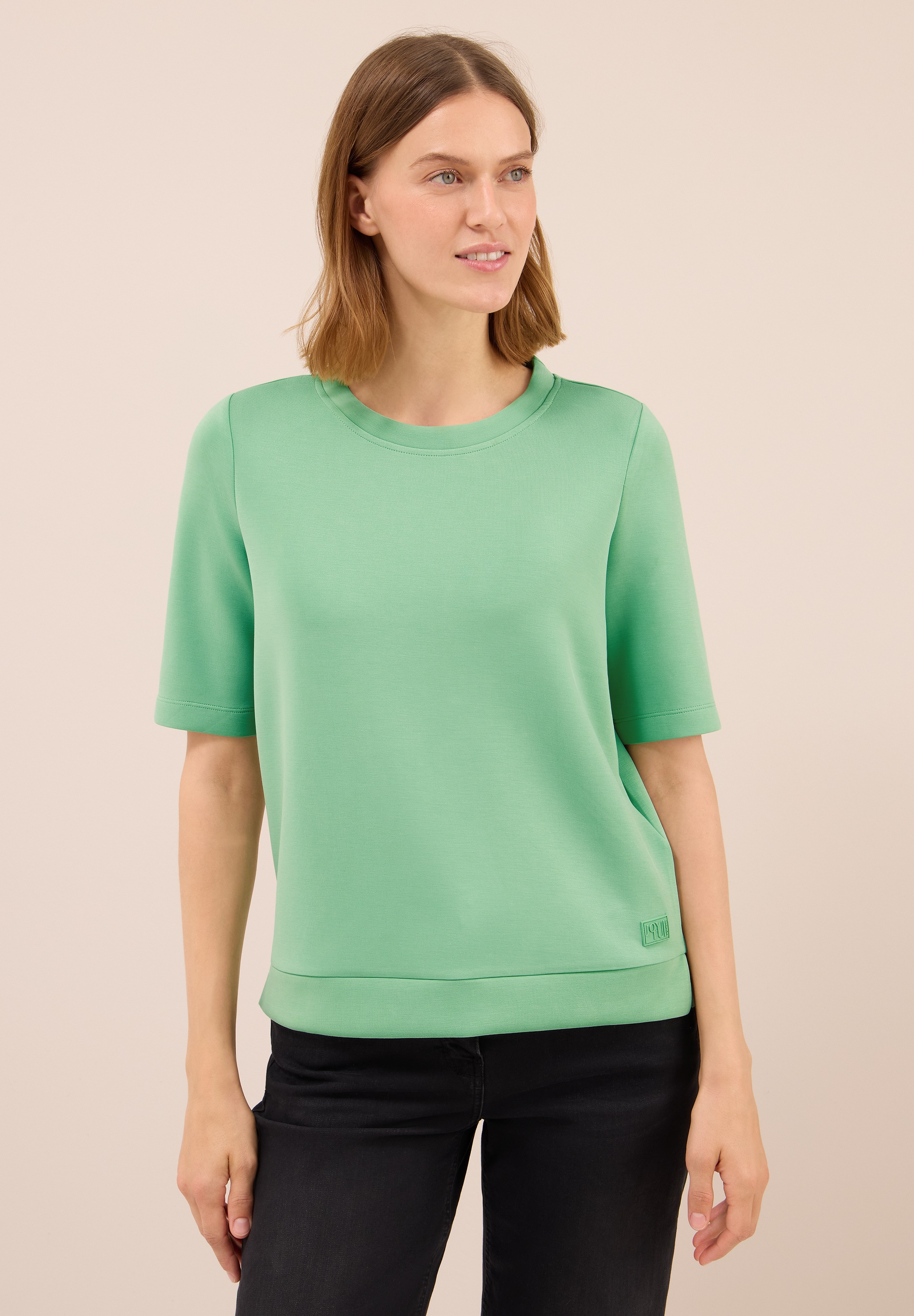 Cecil T-Shirt mit Rundhalsausschnitt günstig online kaufen