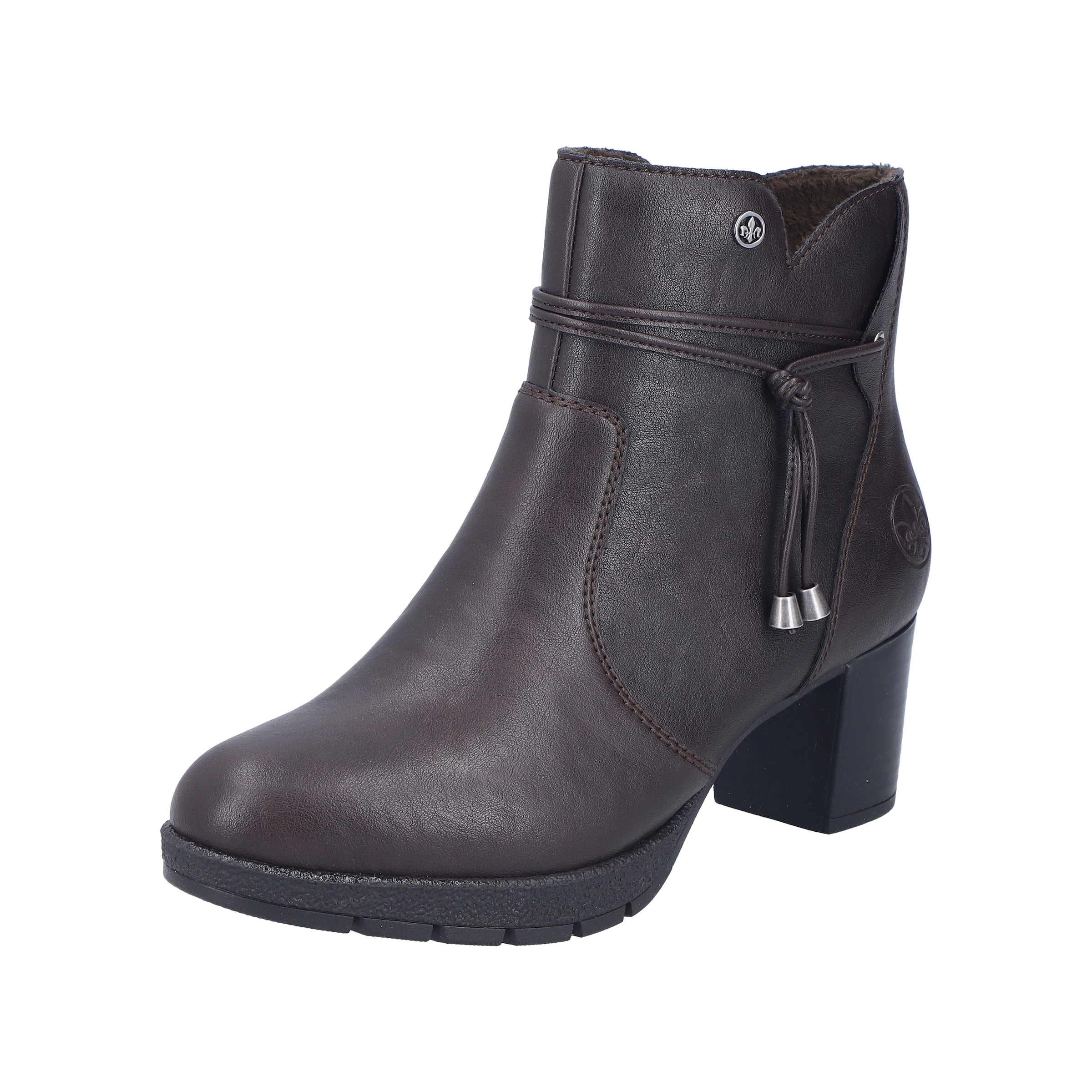 Rieker Stiefelette  Ankleboots mit herausnehmbarer Innensohle, schmale Form