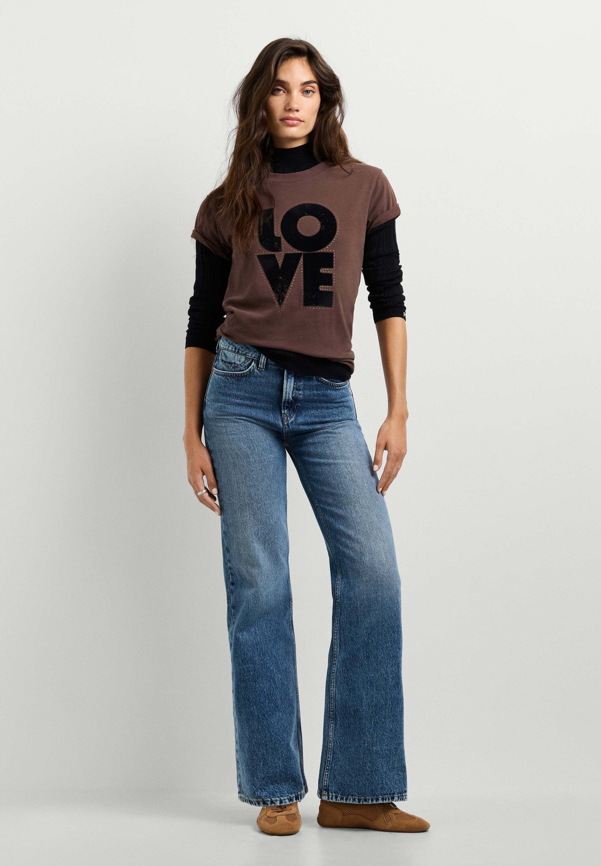 Pepe Jeans Print-Shirt »print t-shirt BEATRISA«