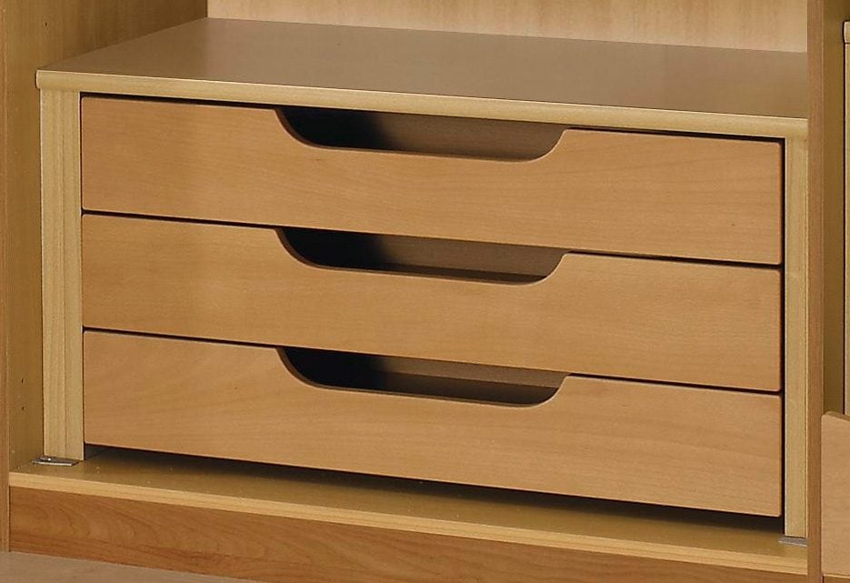 Rauch Schubladeneinsatz Mit 2 Schubladen – Leinenoptik, Für Kleinteile, Made In Germany