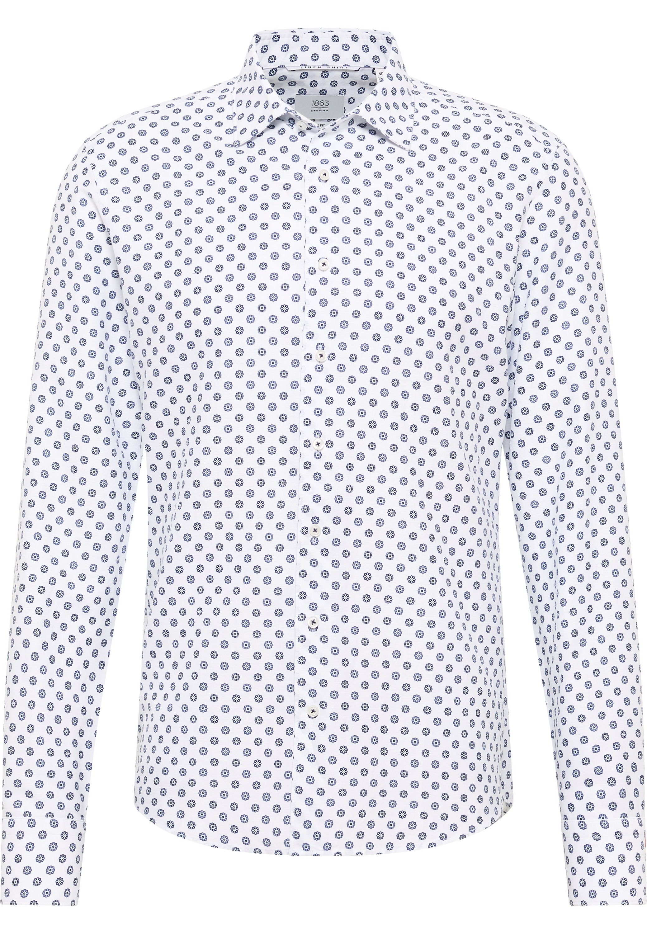 Eterna Langarmhemd »SLIM FIT«, EASY IRON (bügelleicht)