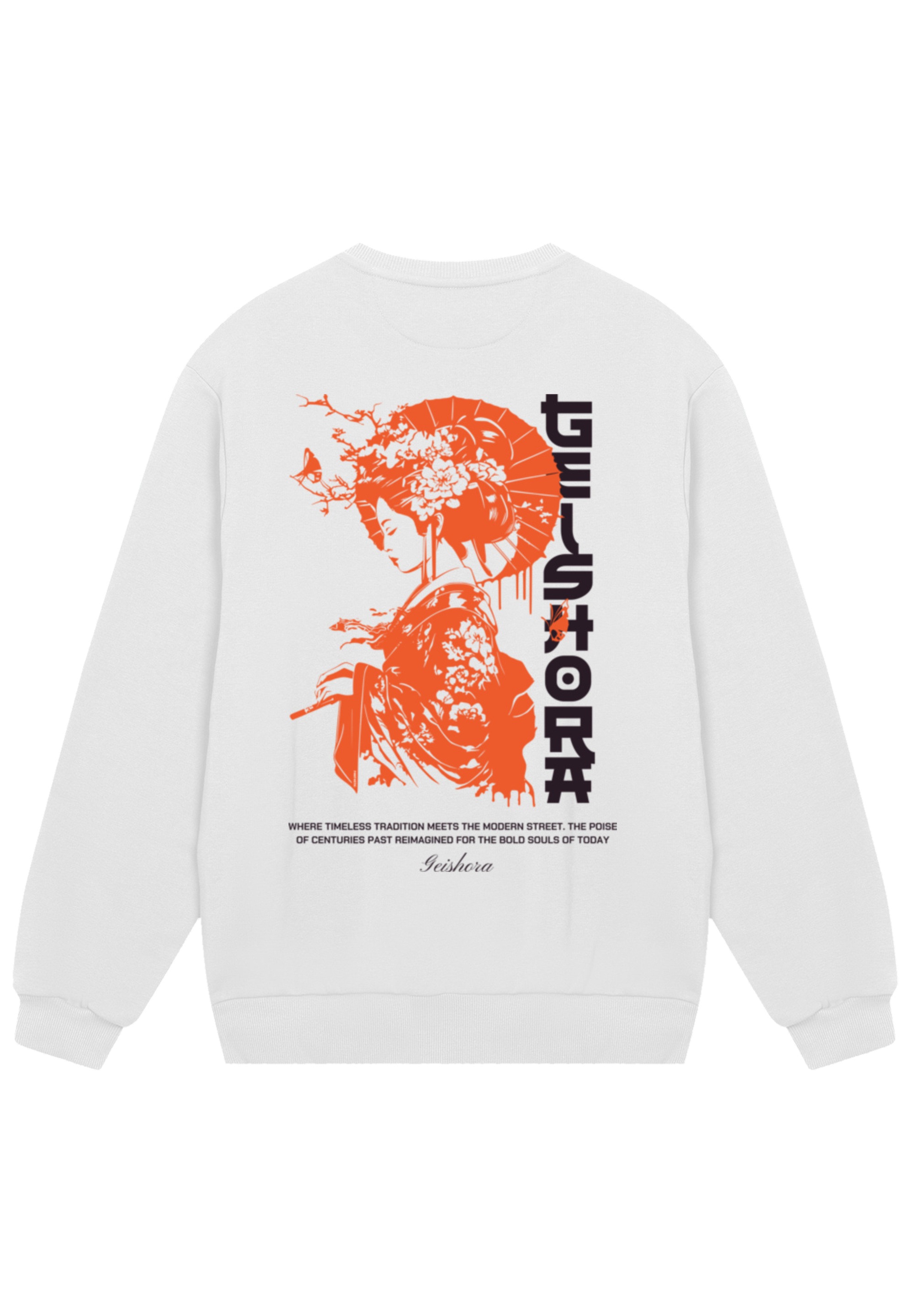 F4NT4STIC Sweatshirt »Geishora Japan Streetstyle«, Japan Streetwear Styles
