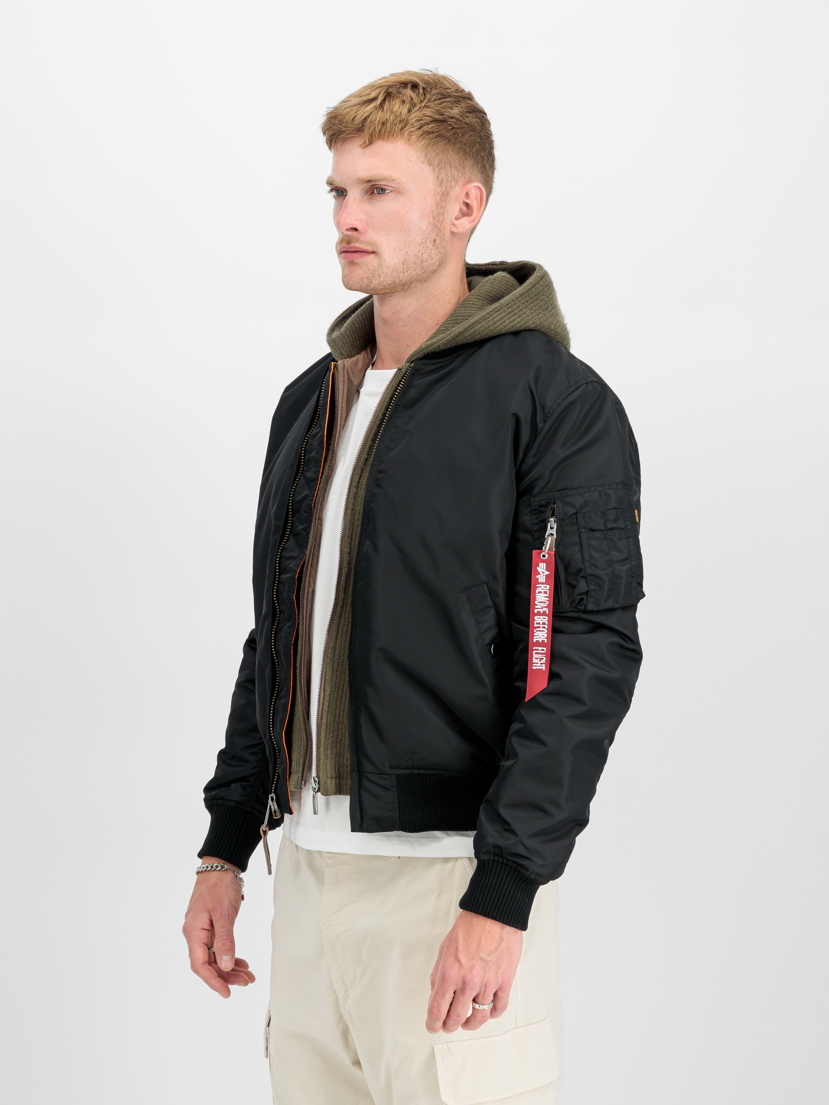 Alpha Industries Bomberjacke "MA-1 VF Vintage Fit 59" Kunstfaser, slim fit