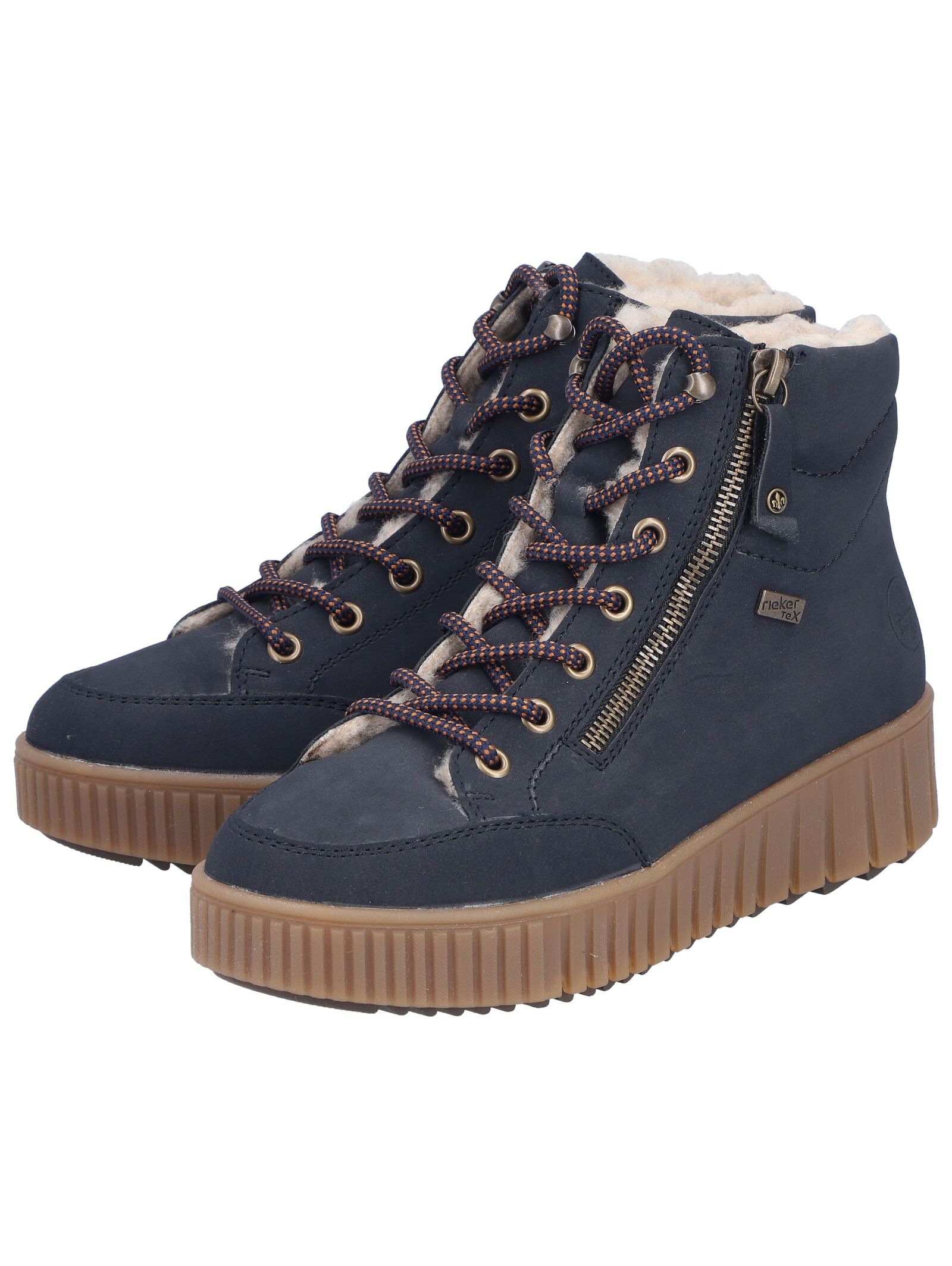 Rieker Schnürstiefelette »Rieker Stiefelette Lederimitat«