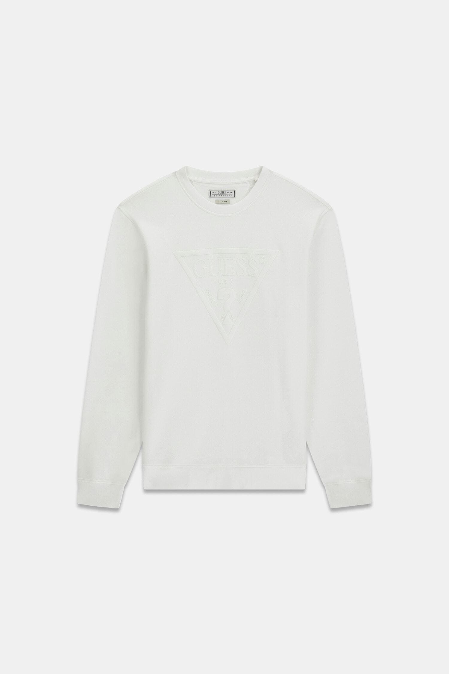 Guess Sweatshirt »AUDLEY«, Rundhalsausschnitt, Regular Fit, Logodruck
