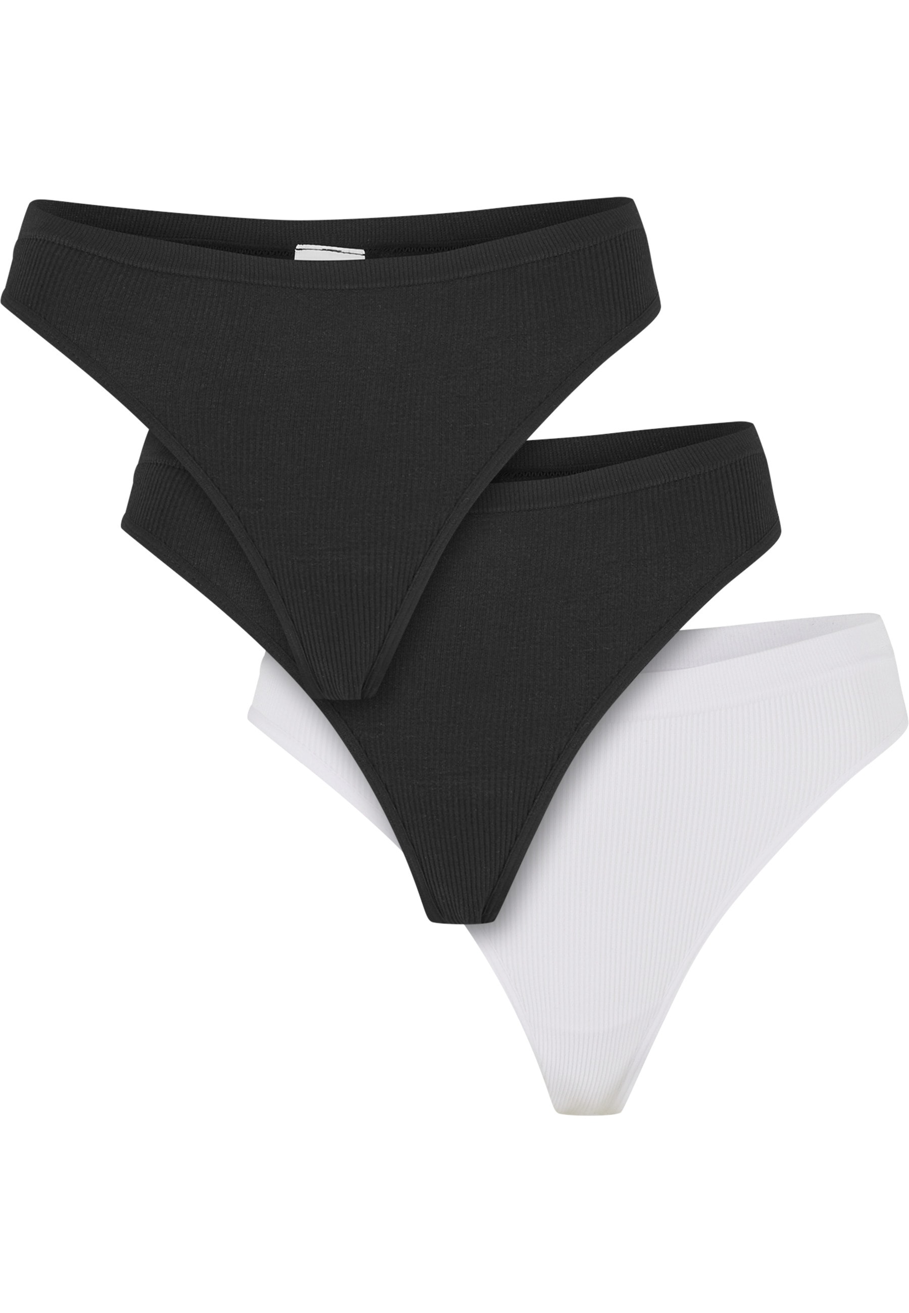 URBAN CLASSICS Panty "Urban Classics Ladies Rip Tanga 3-Pack"