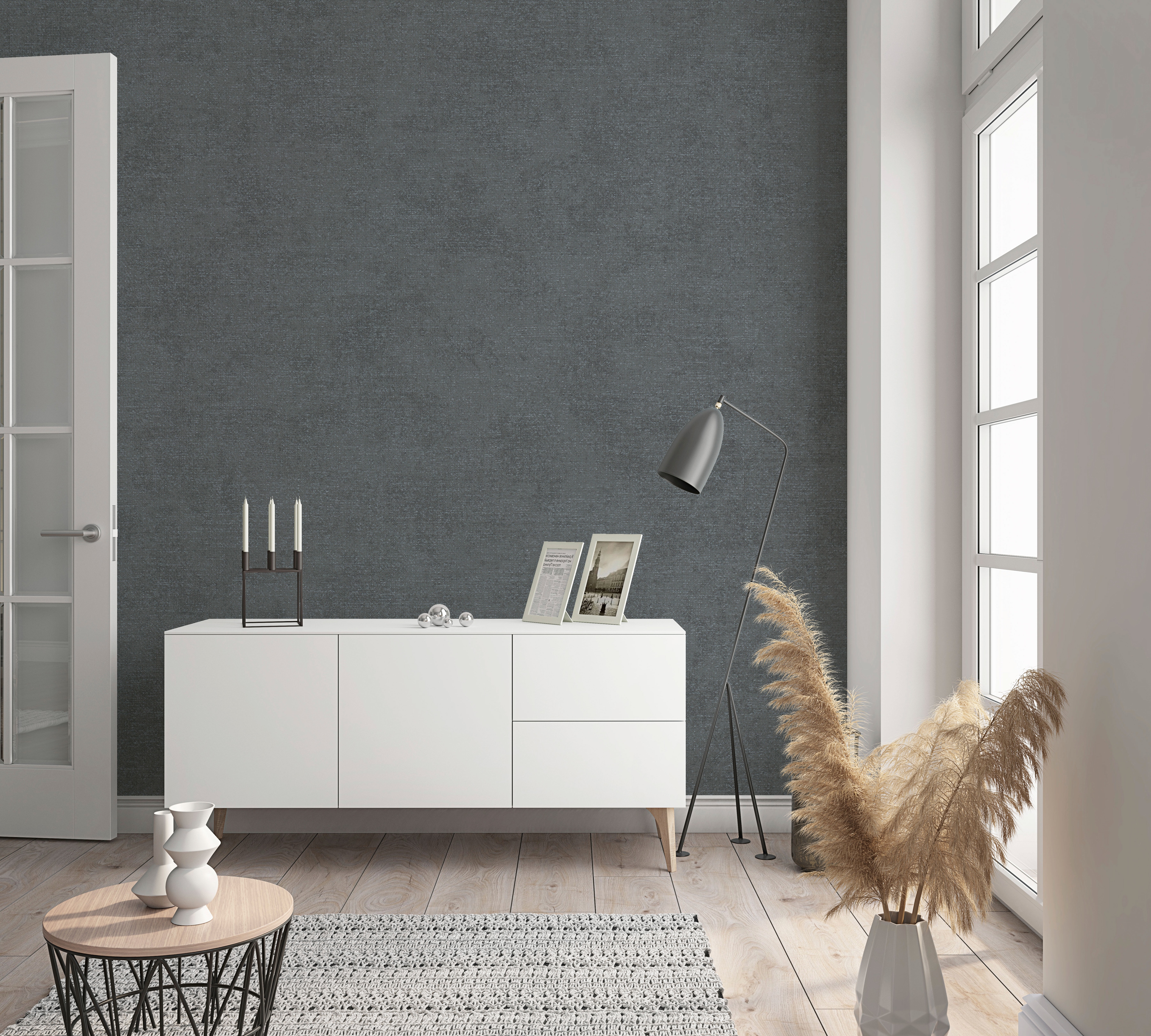 Marburg Vliestapete uni moderne Tapete für Wohnzimmer Schlafzimmer Küche