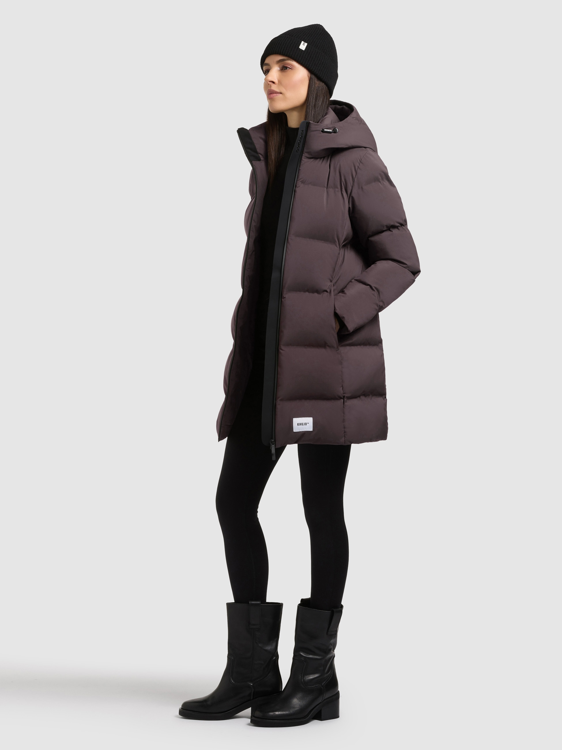 khujo Steppjacke »TANARE5« mit Kapuze