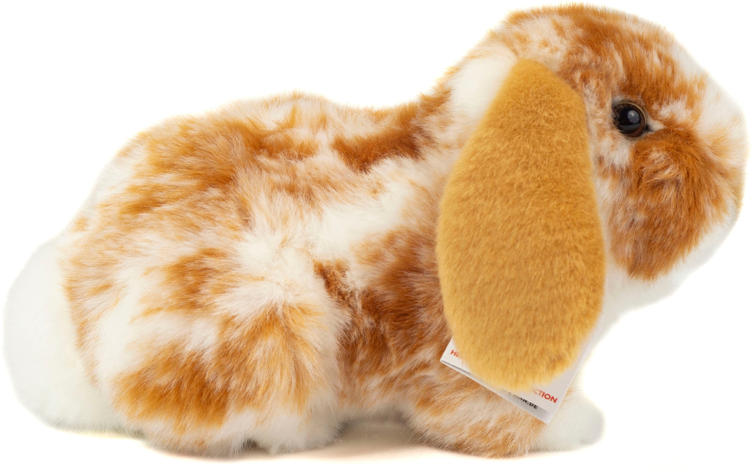 Teddy Hermann® Kuscheltier »Widderkaninchen 23 cm, hellbraun/weiß«, zum Teil aus recyceltem Material