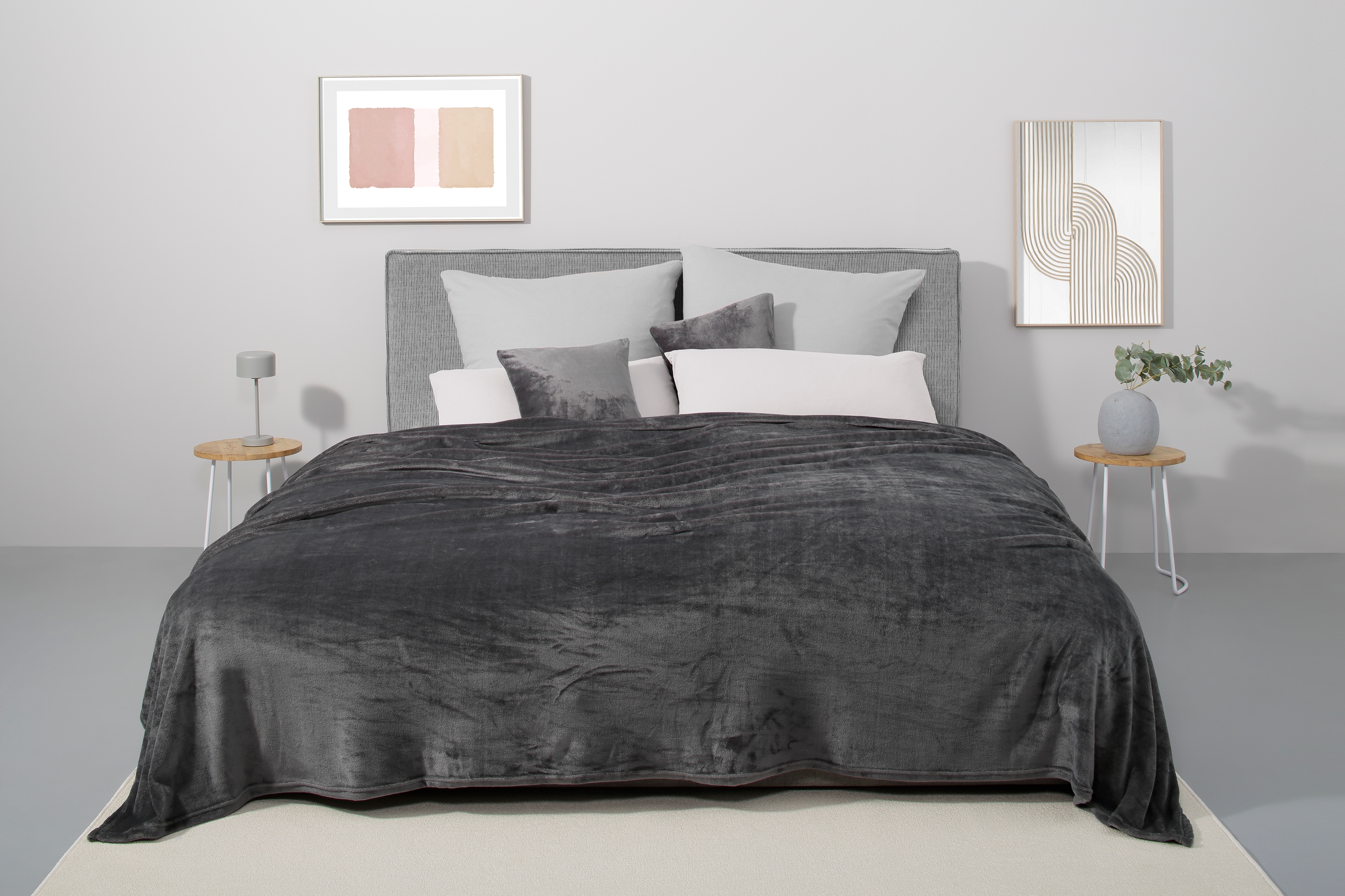 OTTO home Tagesdecke "Desner3" Soft-Touch-Oberfläche, viele Farben erhältlich, Decke ab 140x210 cm