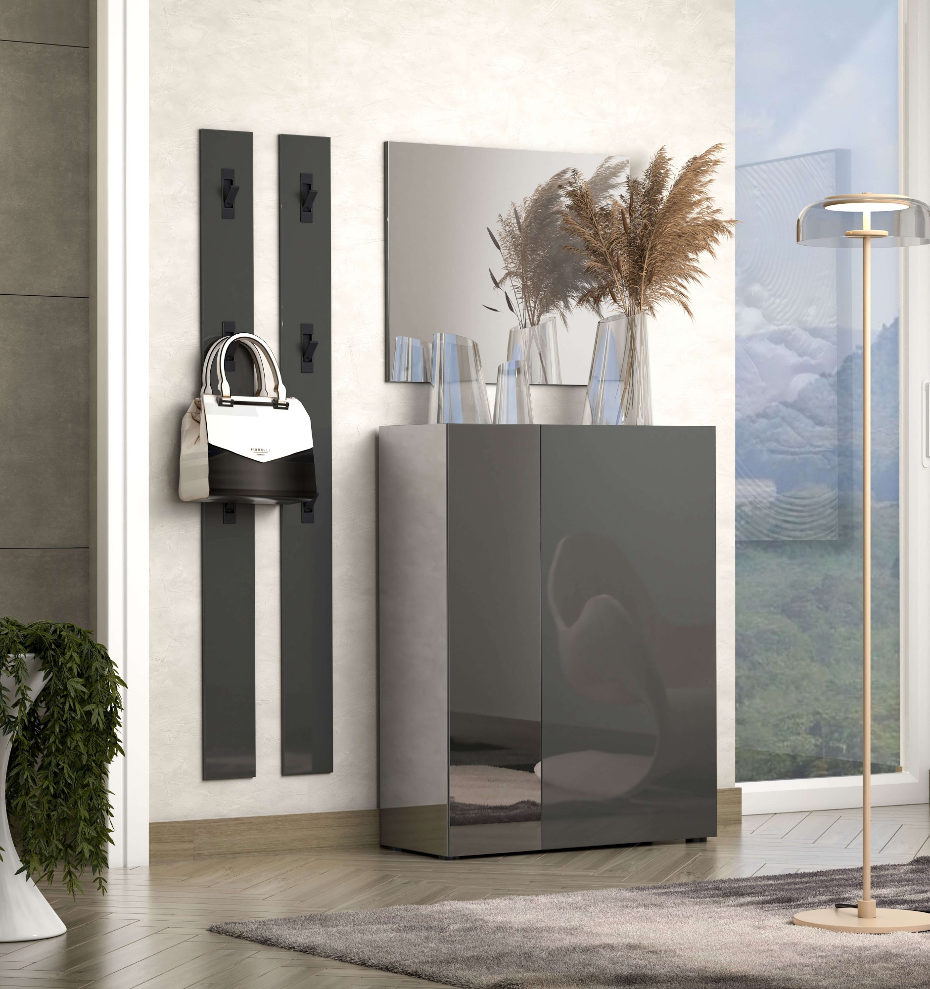 Home affaire Garderobenspiegel "Tanko, Spiegel, Garderobenspiegel, 1-St." M günstig online kaufen