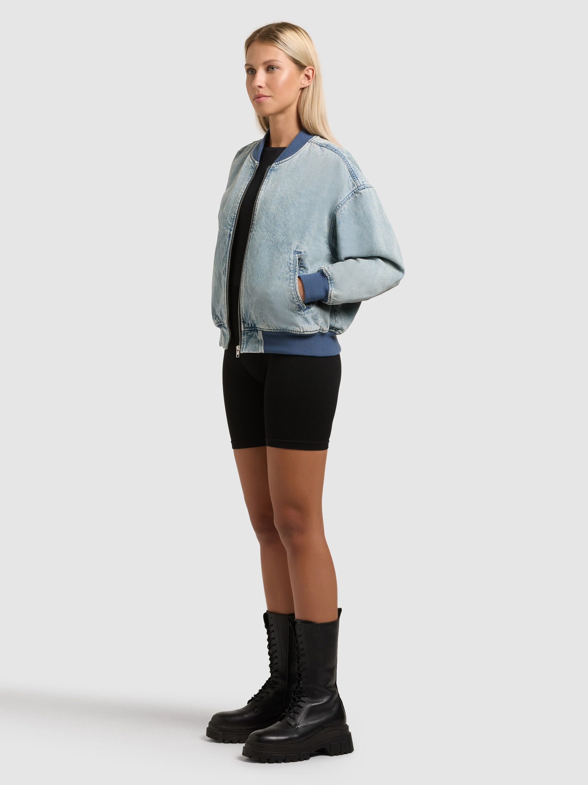 Thumbnail - khujo Jeansjacke "CLARA" ohne Kapuze