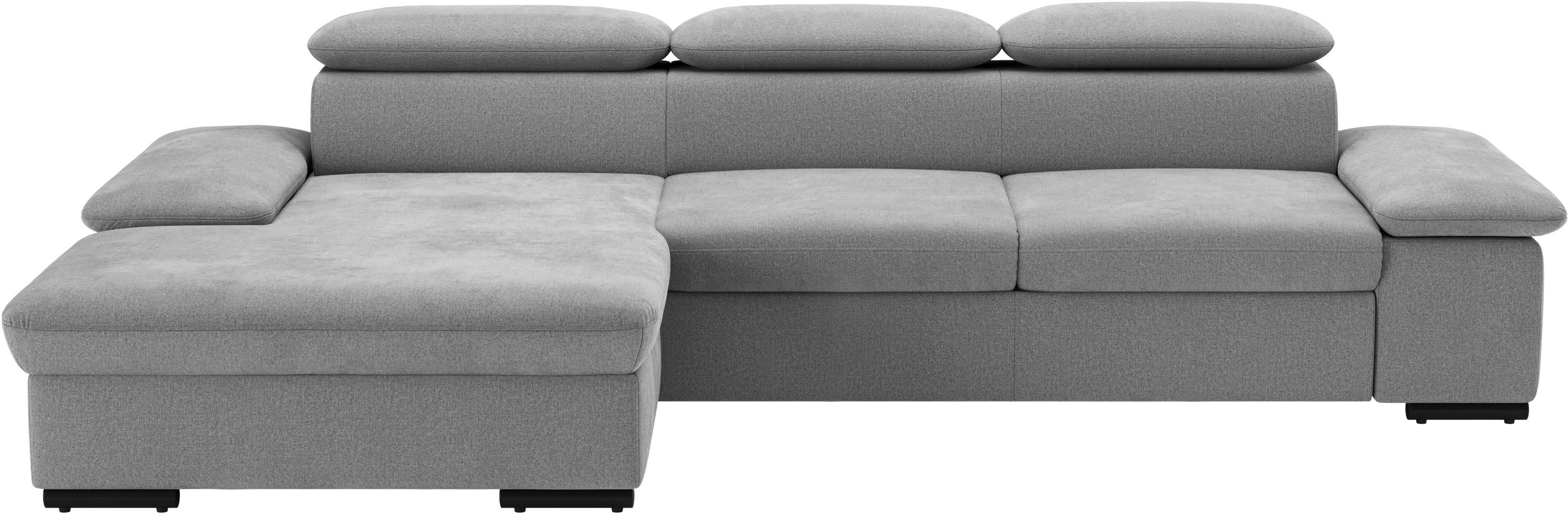 sit&more Ecksofa "Alcudia L-Form" wahlweise mit Schlaffunktion
