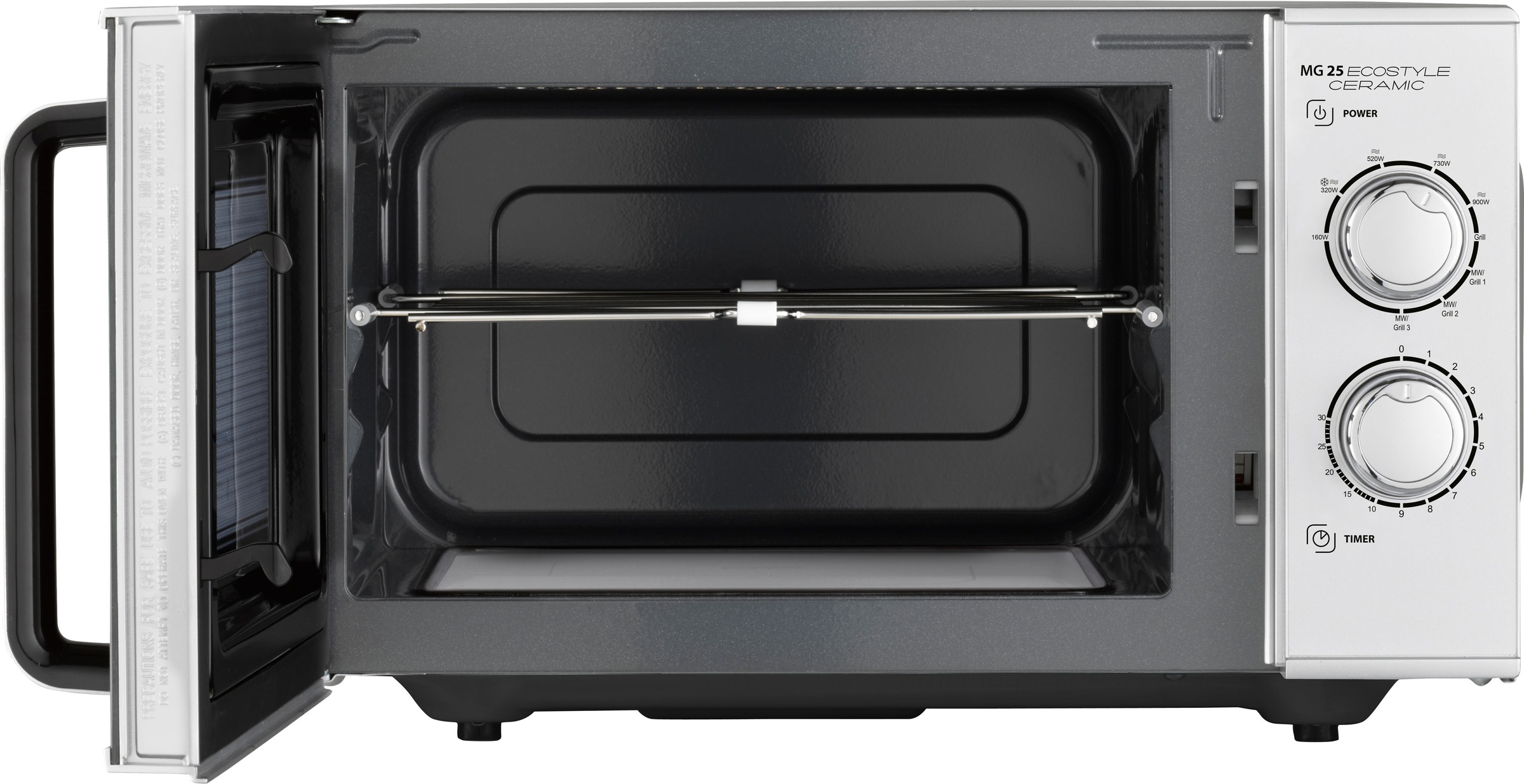 Caso Mikrowelle »3329 MG 25 Ecostyle Ceramic«, Mikrowelle-Grill, 1200 W