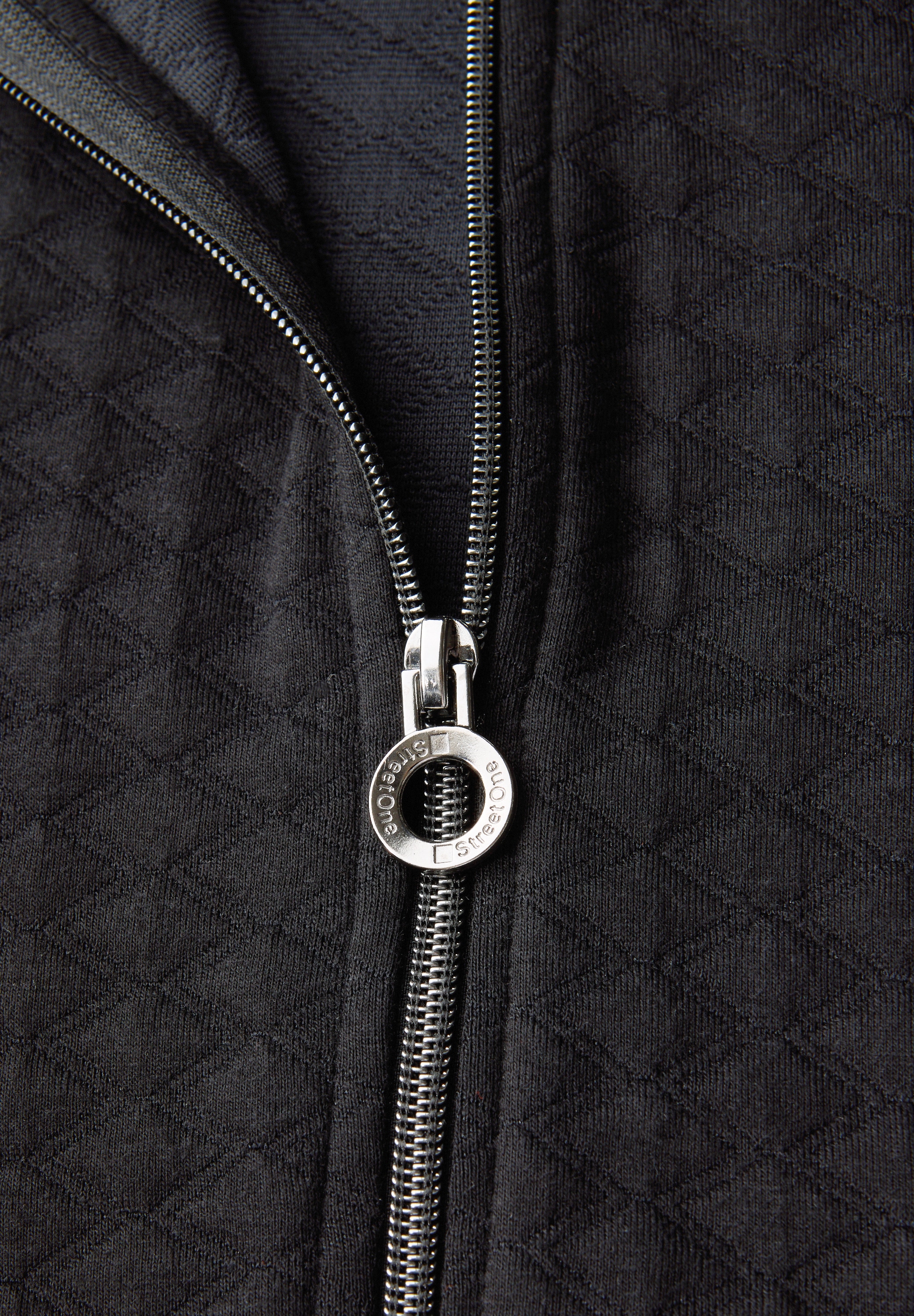 STREET ONE Cardigan, mit Struktur-Muster