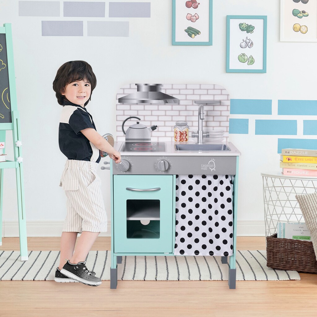 TEAMSON™ KIDS    Spielküche »Little Chef Philly Modern, petrol«