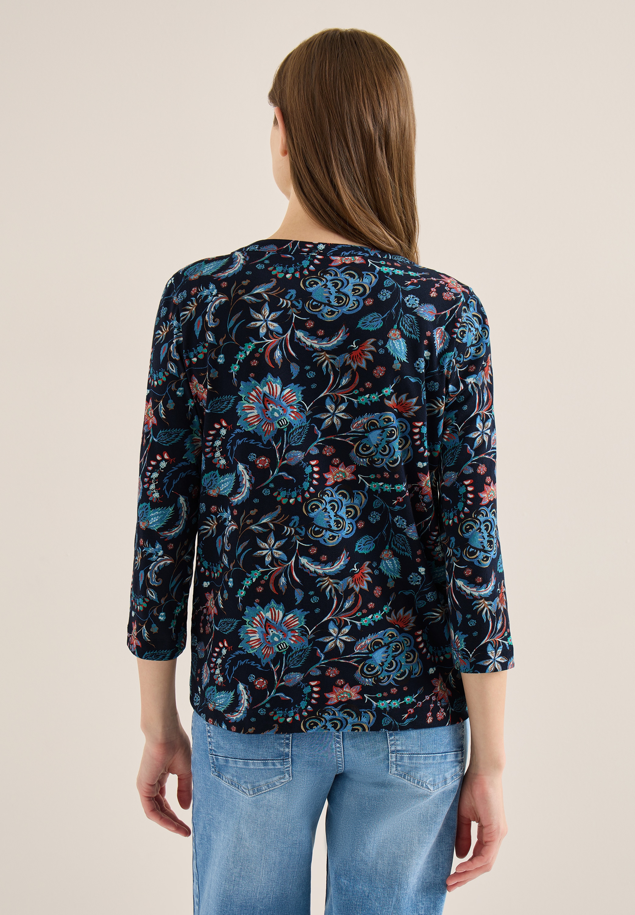 Cecil Tunikashirt mit 3/4 Ärmeln