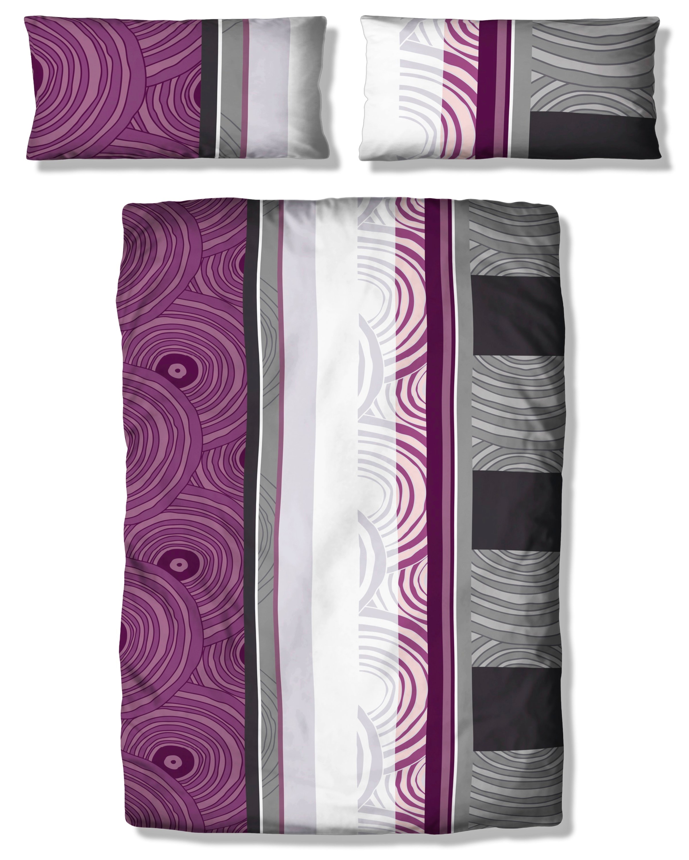 my home Bettwäsche »Delara«, (2 tlg.), in unterschiedlichen Qualitäten, Design Kreise